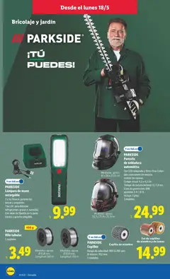 Vista previa PARKSIDE Lámpara de mano recargable, 2 x luz blanca: potente luz lateral y proyector. 1 luz UV: para detectar refrigerantes, grasas o suciedad. Con imán de fijación en la parte trasera y gancho plegable. válido desde el 18.05.2026 | Página: 16 | Productos: Cepillo, Lámpara