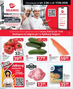 Pogląd oferty "Selgros cash&carry gazetka - Oferta dla gastronomii" - ważna od 02.06.2026