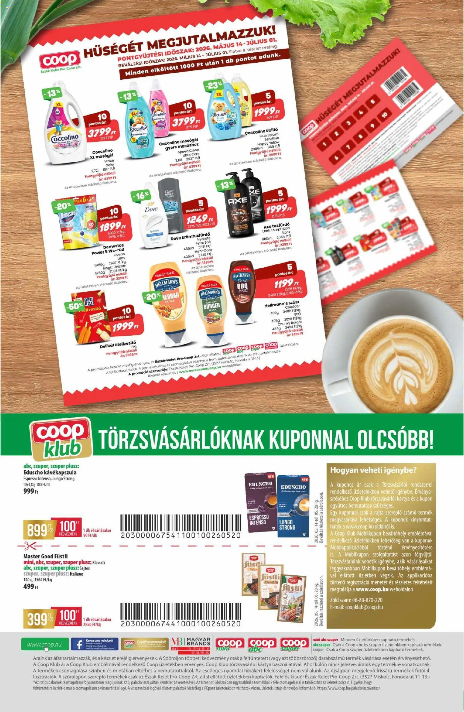 COOP akciós ujság - amely érvényes a következő dátumtól: 14.05.2026 | Oldal: 12