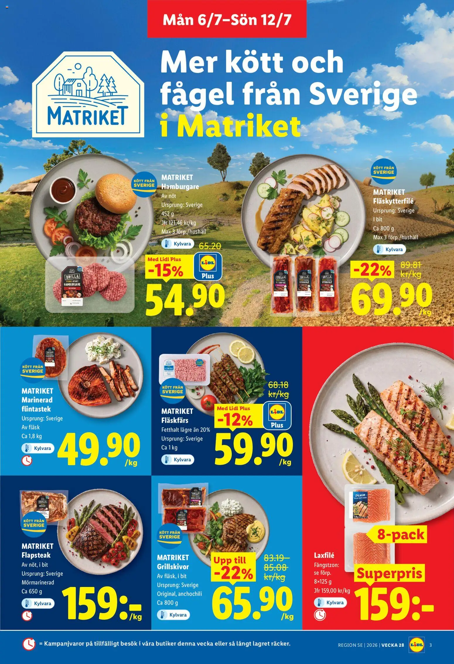 Lidl reklamblad aktuell från 06/07/2026 | Sida: 3