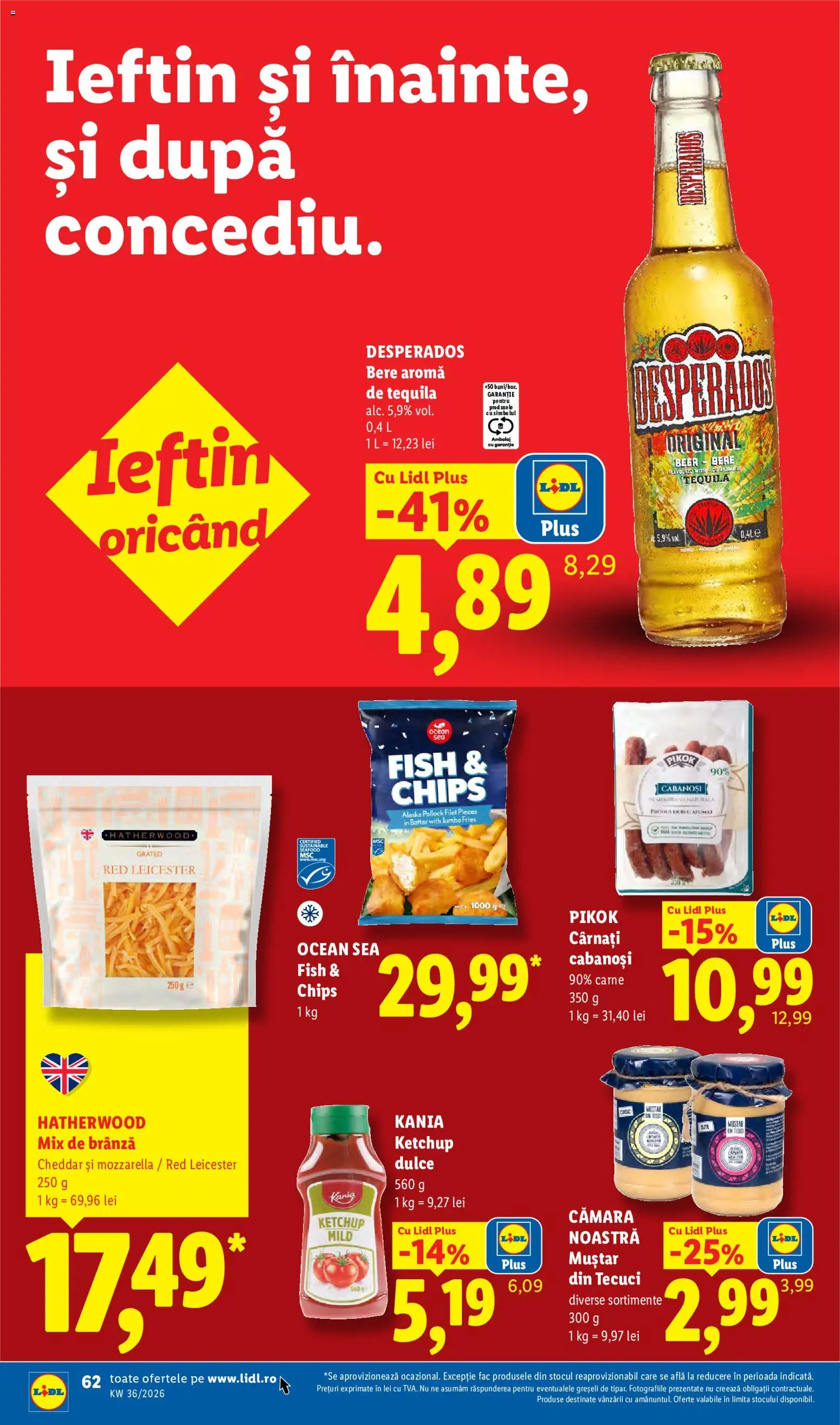 Noul catalog Lidl – valabil de la 31.08.2026 | Pagină: 62