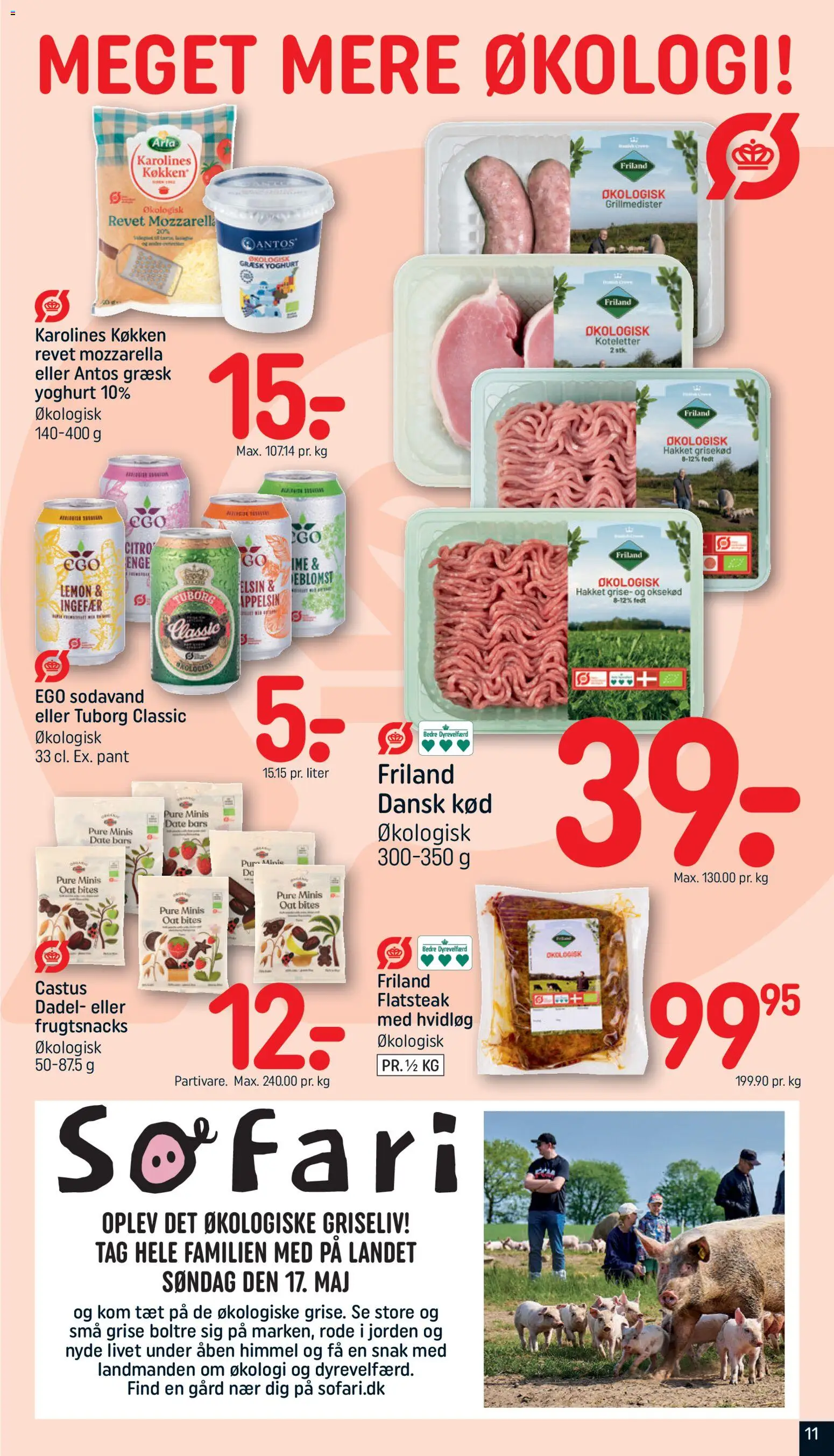 Rema 1000 tilbudsavis – gyldig fra 10.05.2026 | Side: 11 | Produkter: Yoghurt, Ingefær, Hvidløg, Mozzarella