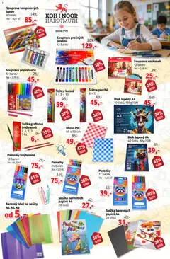 Náhled letáku Prior - Akční Nabídka Školních Potřeb od 11.08.2026 | Strana: 2 | Produkty: Pastelky, Blok, Skicák, Barvy