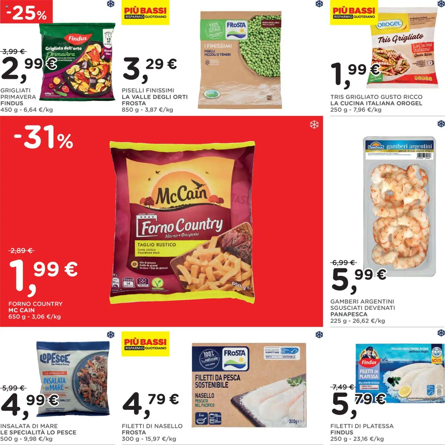 Volantino Poli del 22.04.2026 | Pagina: 22 | Prodotti: Pesce, Pesca, Forno, Nasello