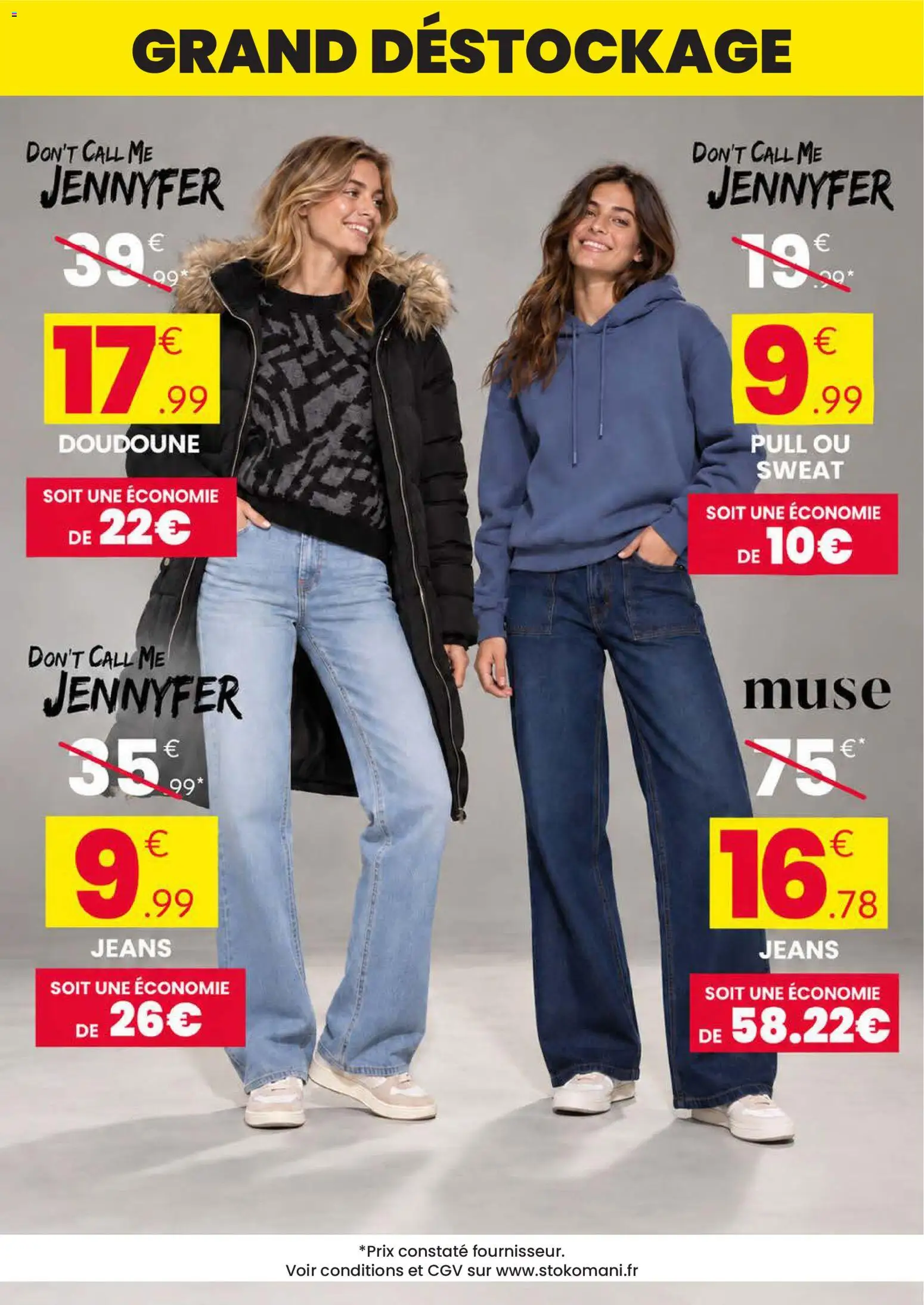 {H1} | Page: 2 | Produits: Jeans, Pull, Doudoune