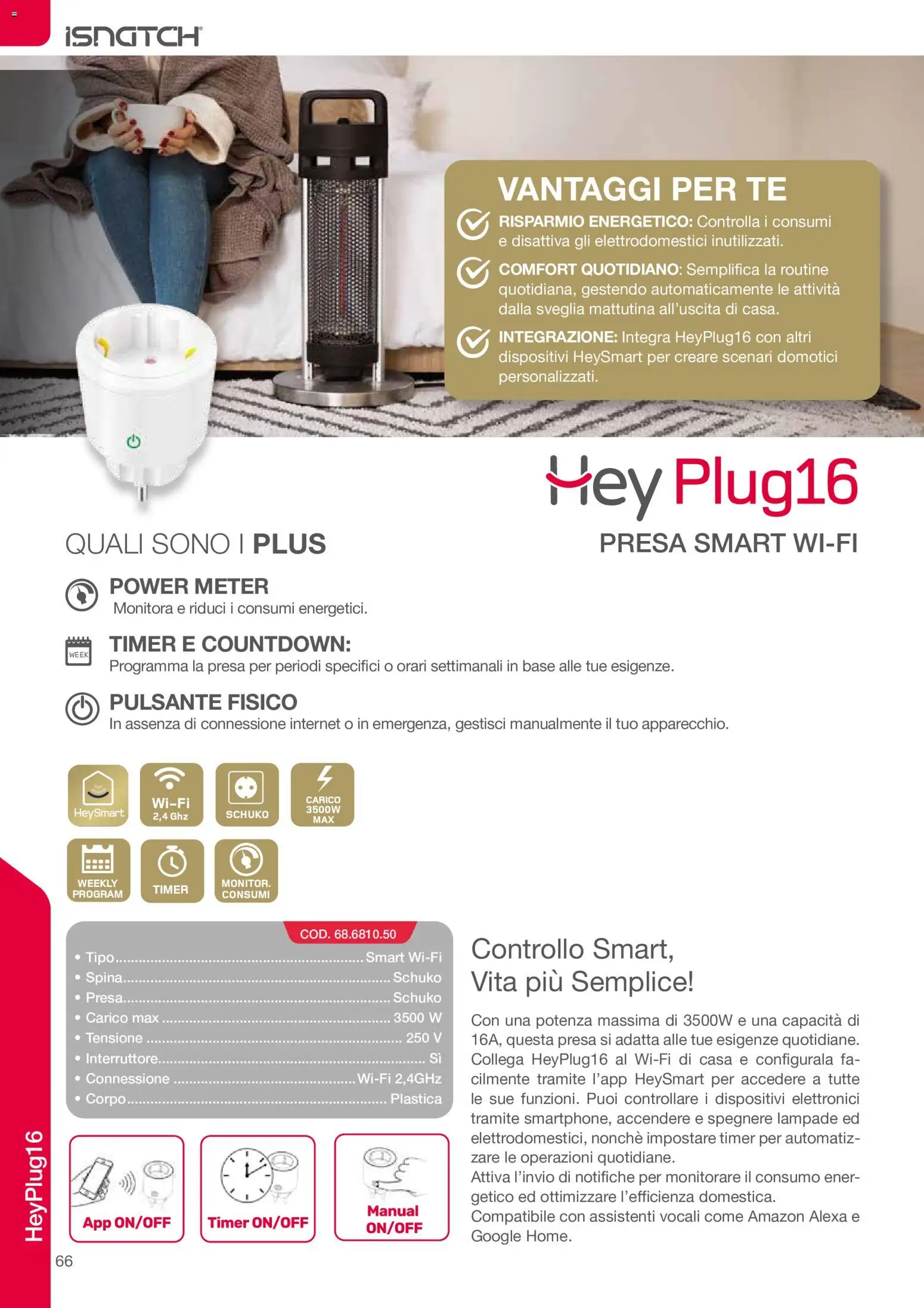 Volantino GBC del 02/07/2026 | Pagina: 66 | Prodotti: Tè, Monitorare, Sveglia, Presa