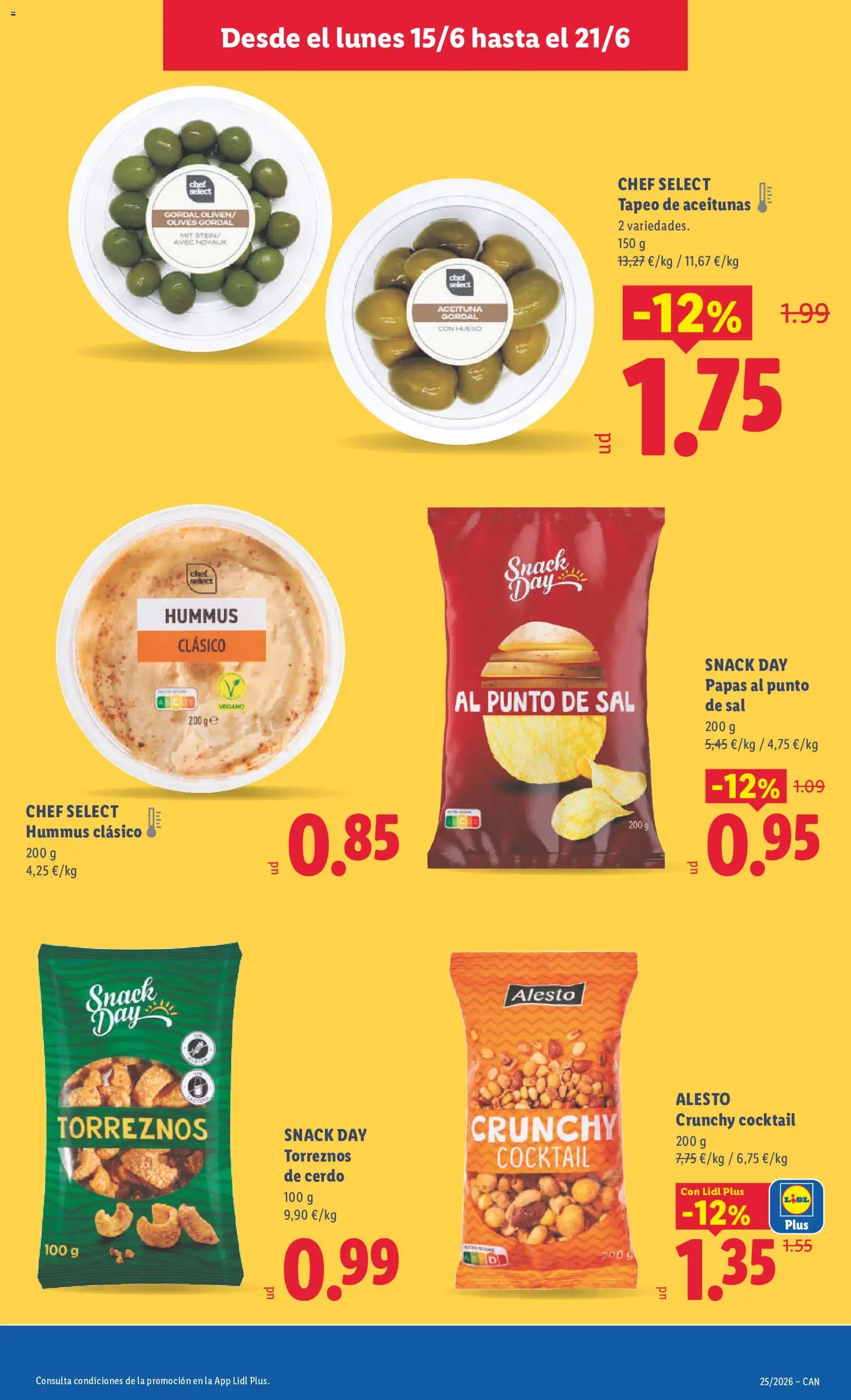 Lidl folleto Canarias │ válido desde el 15.06.2026 | Página: 21 | Productos: Cerdo