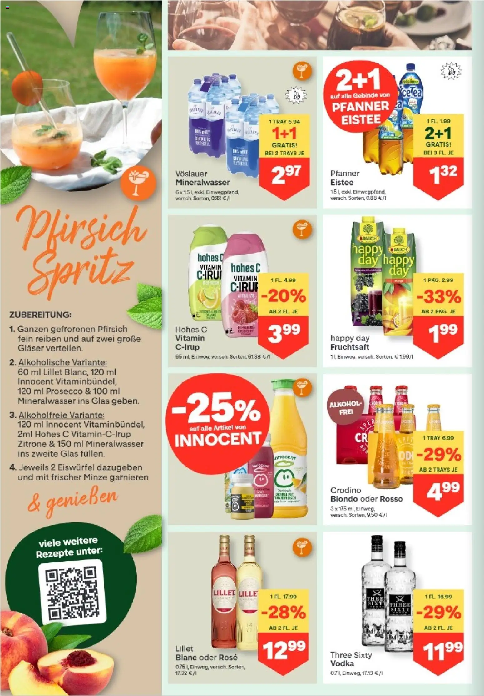 MPREIS Dellach im Drautal gültig ab 30.07.2026 | Seite: 10 | Produkte: Zitrone, Pfirsich, Himbeere