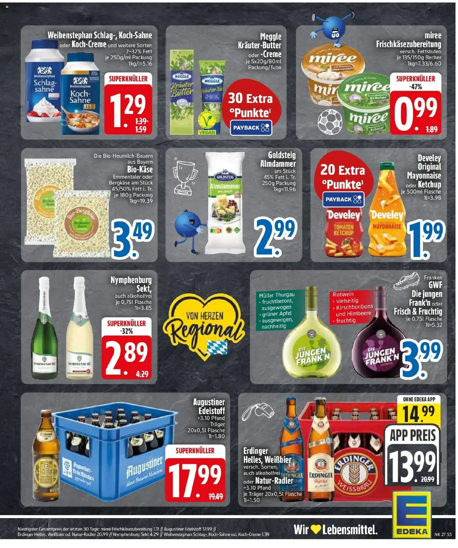 Edeka - EDEKA: Wochenangebote – gültig ab 28.06.2026 | Seite: 7 | Produkte: Erdinger, Rotwein, Kräuterbutter, Tomaten