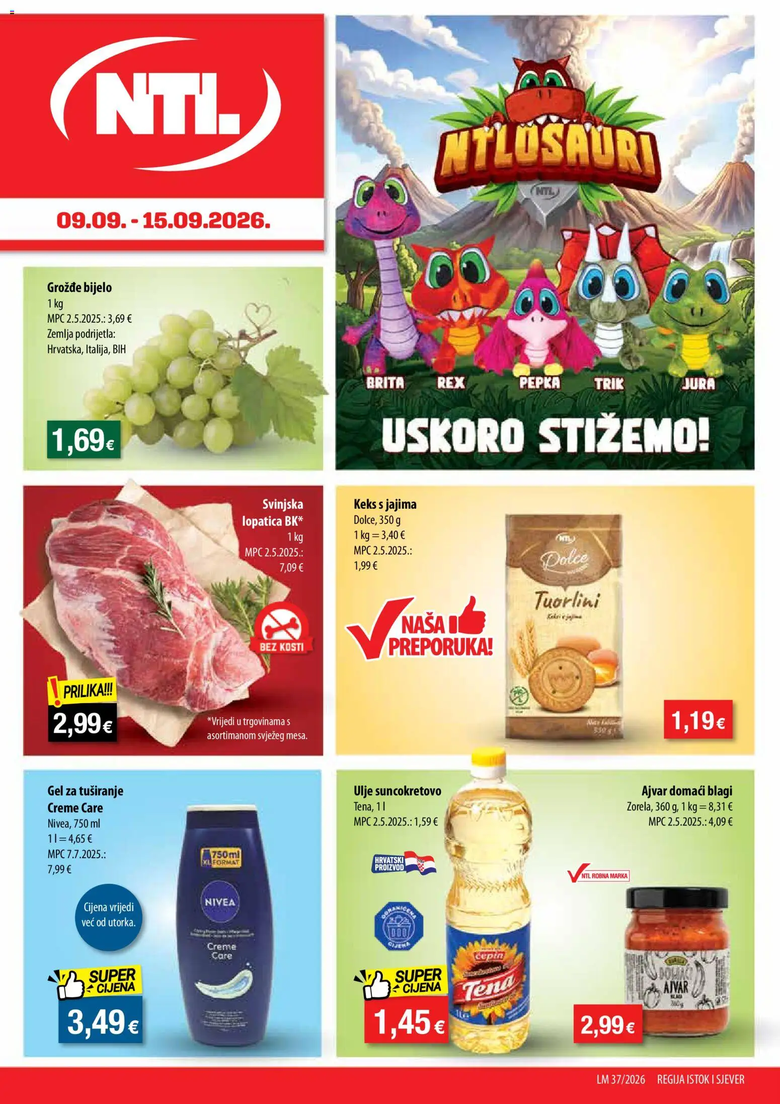 NTL katalog | vrijedi od 09.09.2026 | Stranica: 1