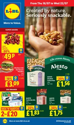 Preview of Weekly offers Lidl valid from 16/07/2026