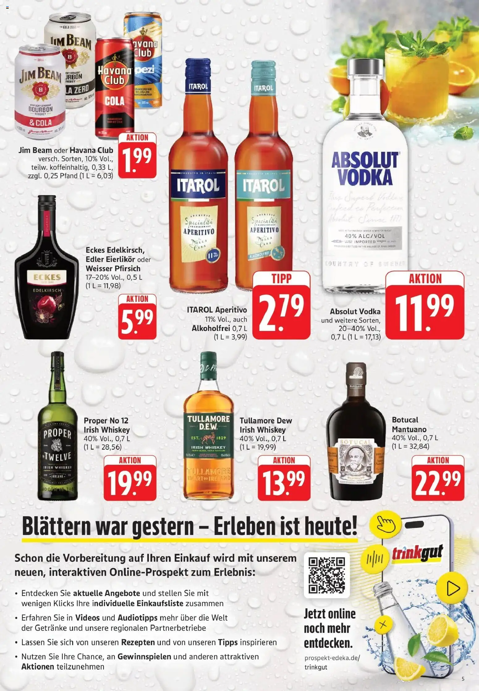 Trinkgut Prospekt Bad Kreuznach	 – gültig ab 04.05.2026 | Seite: 5 | Produkte: Havana club, Jim beam, Cola, Pfirsich