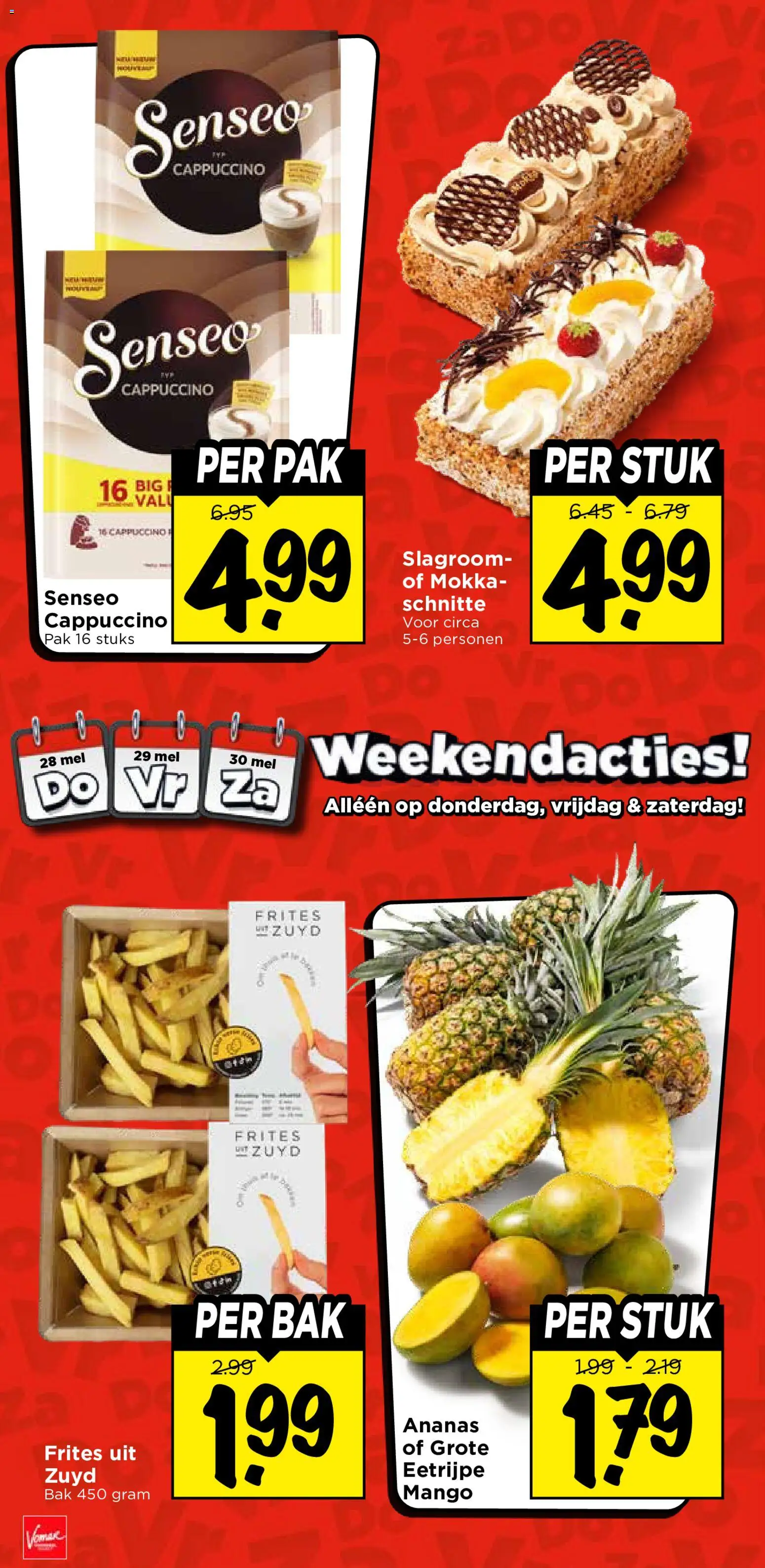 {H1} | Pagina: 3 | Producten: Ananas, Slagroom, Mango, Cappuccino