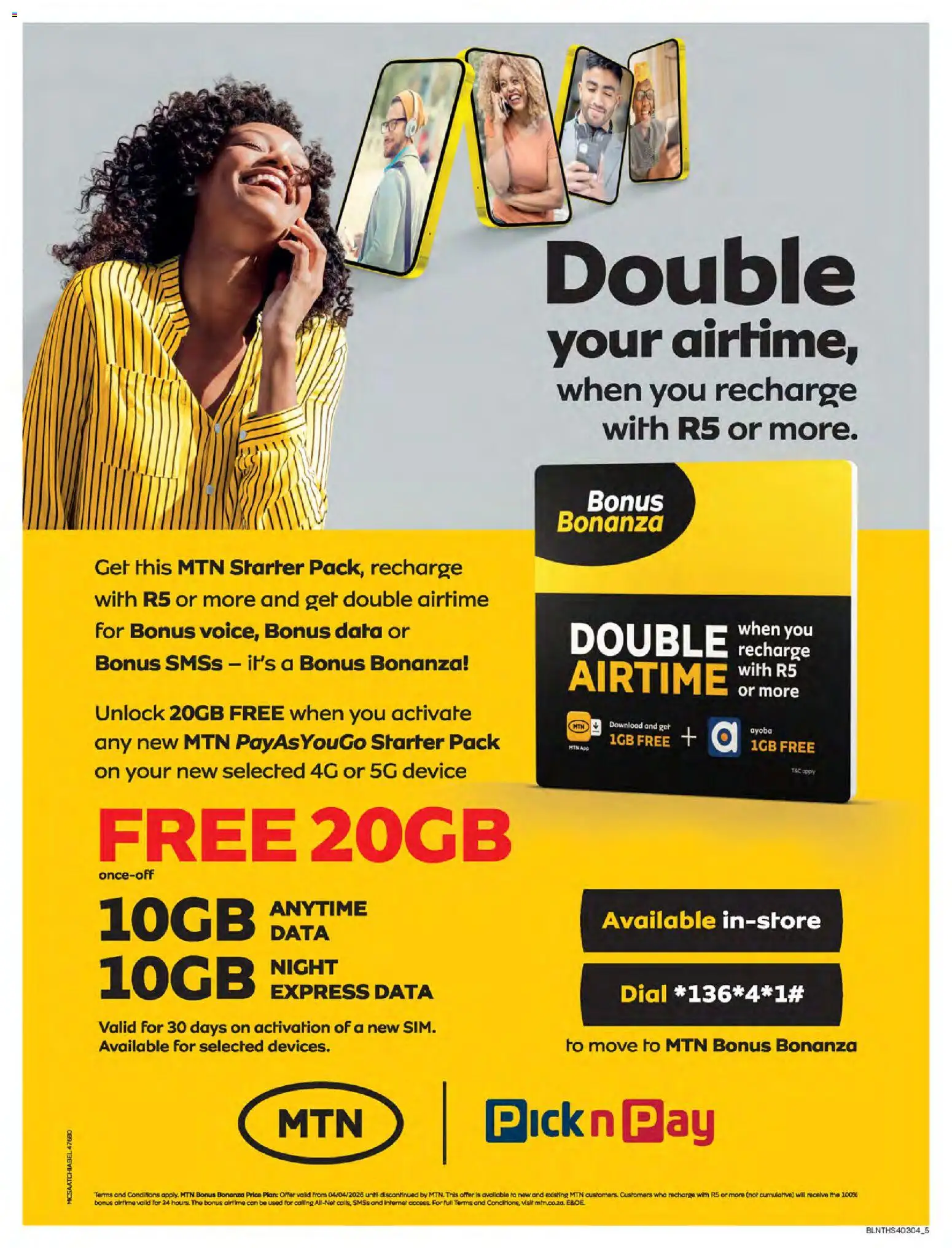 New Pick n Pay catalogue – valid from 09.03.2026 | Page: 5 | Products: Data