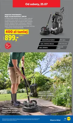Náhled letáku Lidl Polsko katalog od 20.07.2026 | Strana: 49 | Produkty: Parkside, Baterie
