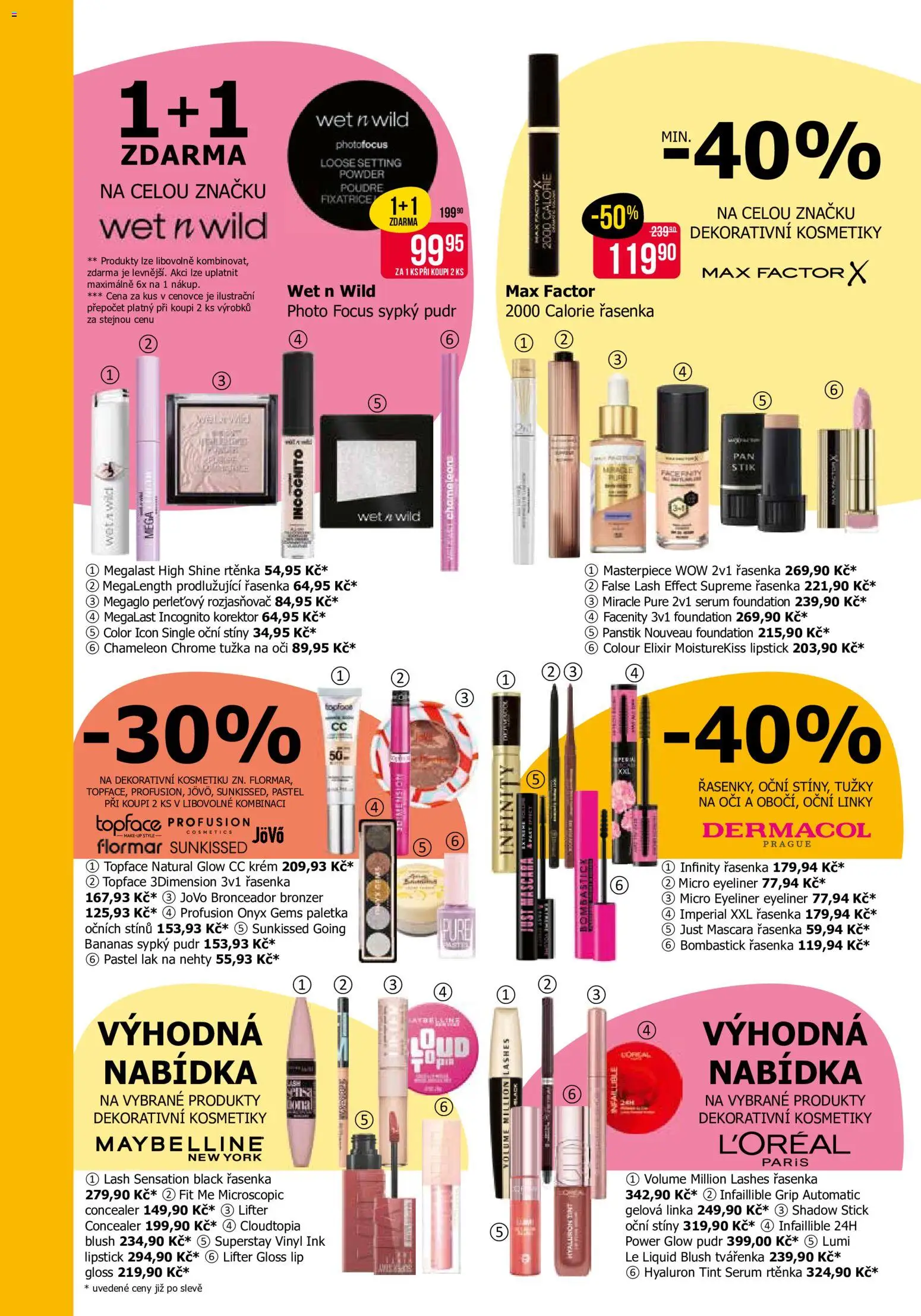 TETA Drogerie leták od 21.10.2026 | Strana: 4 | Produkty: Pudr, Bronzer, Tvářenka, Tužka na oči
