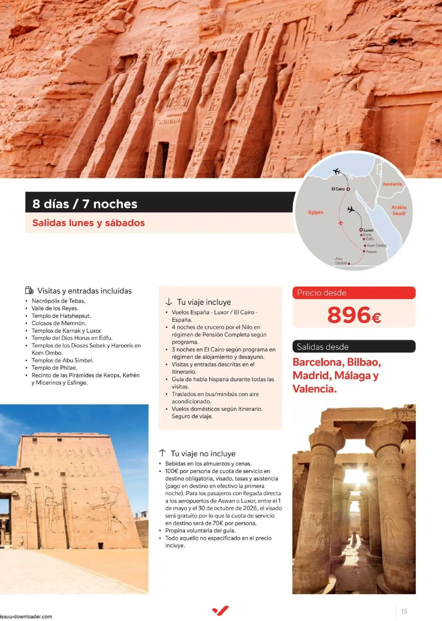 Halcón Viajes Egípto │ válido desde el 06/07/2026 | Página: 13
