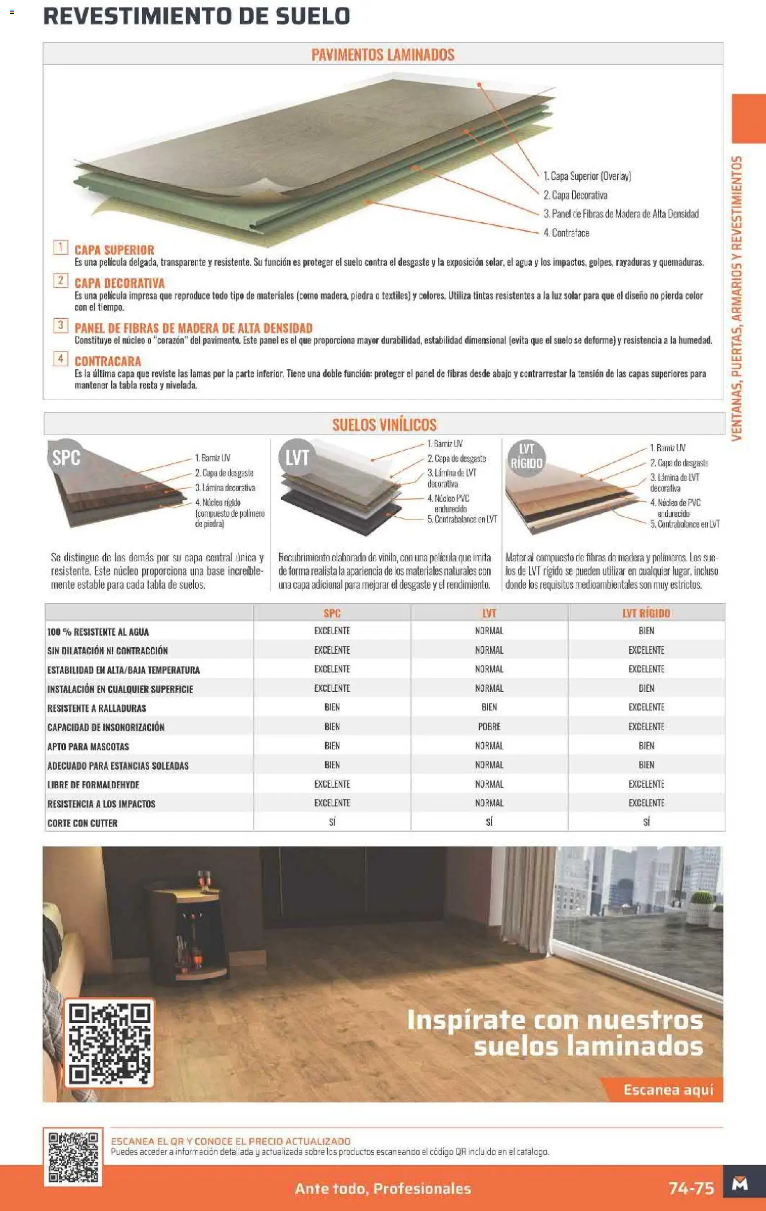 Obramat folleto │ válido desde el 23.03.2026 | Página: 75 | Productos: Suelos vinílicos