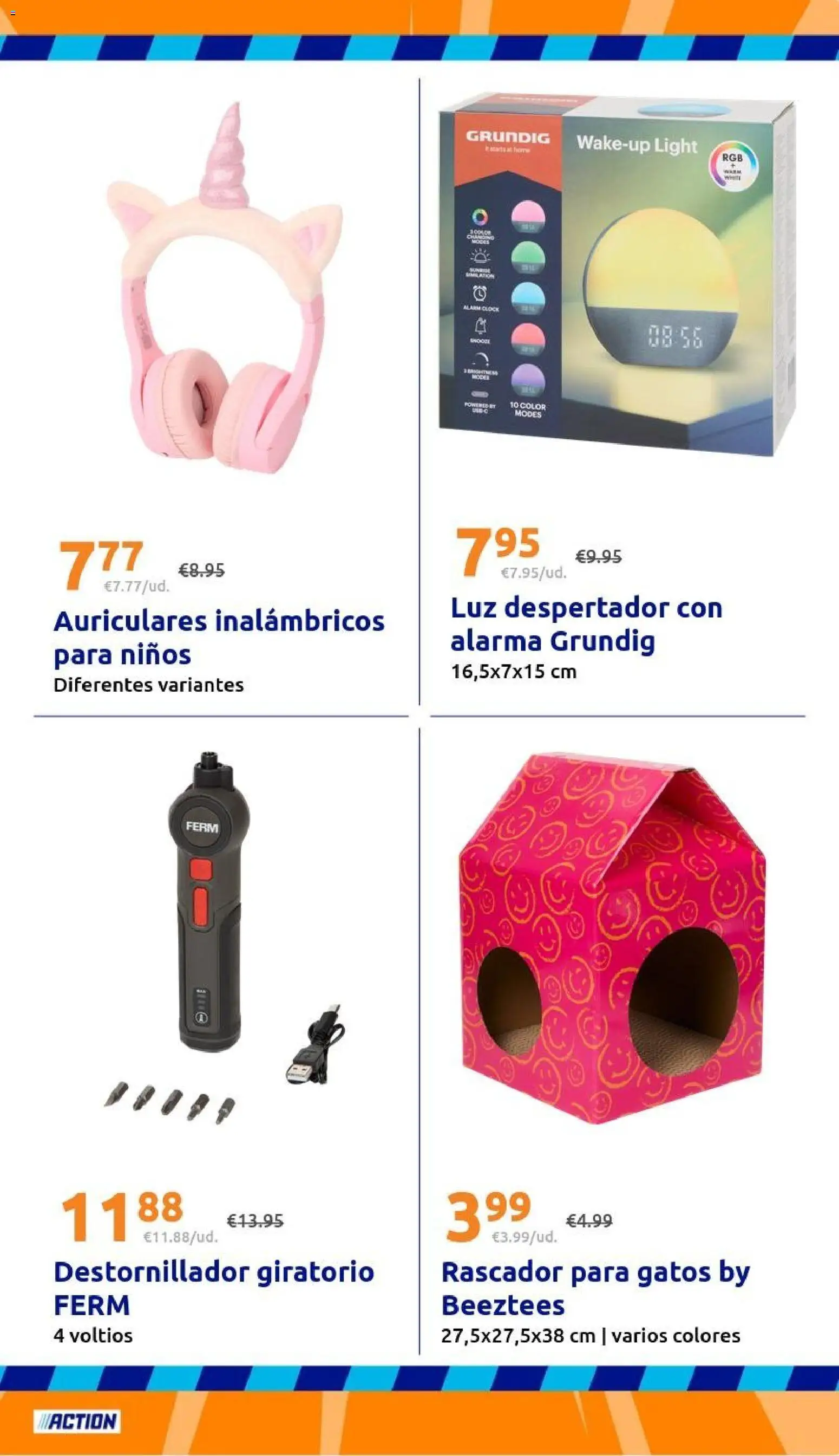 Action folleto │ válido desde el 30/09/2026 | Página: 31 | Productos: Despertador, Auriculares, Auriculares inalámbricos, Rascador