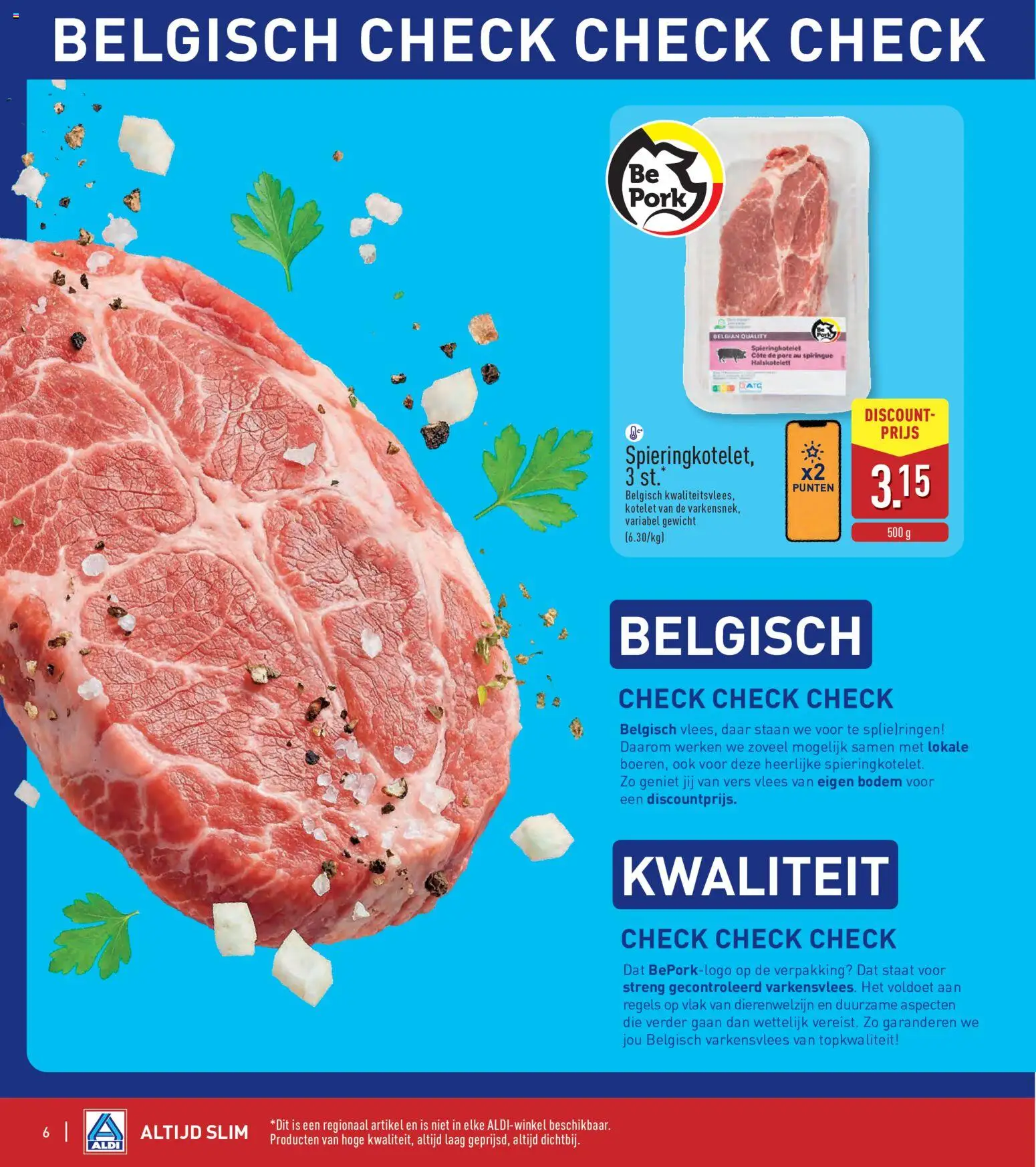 {H1} | Pagina: 6 | Producten: Varkensvlees, Sós kalács, Gewicht