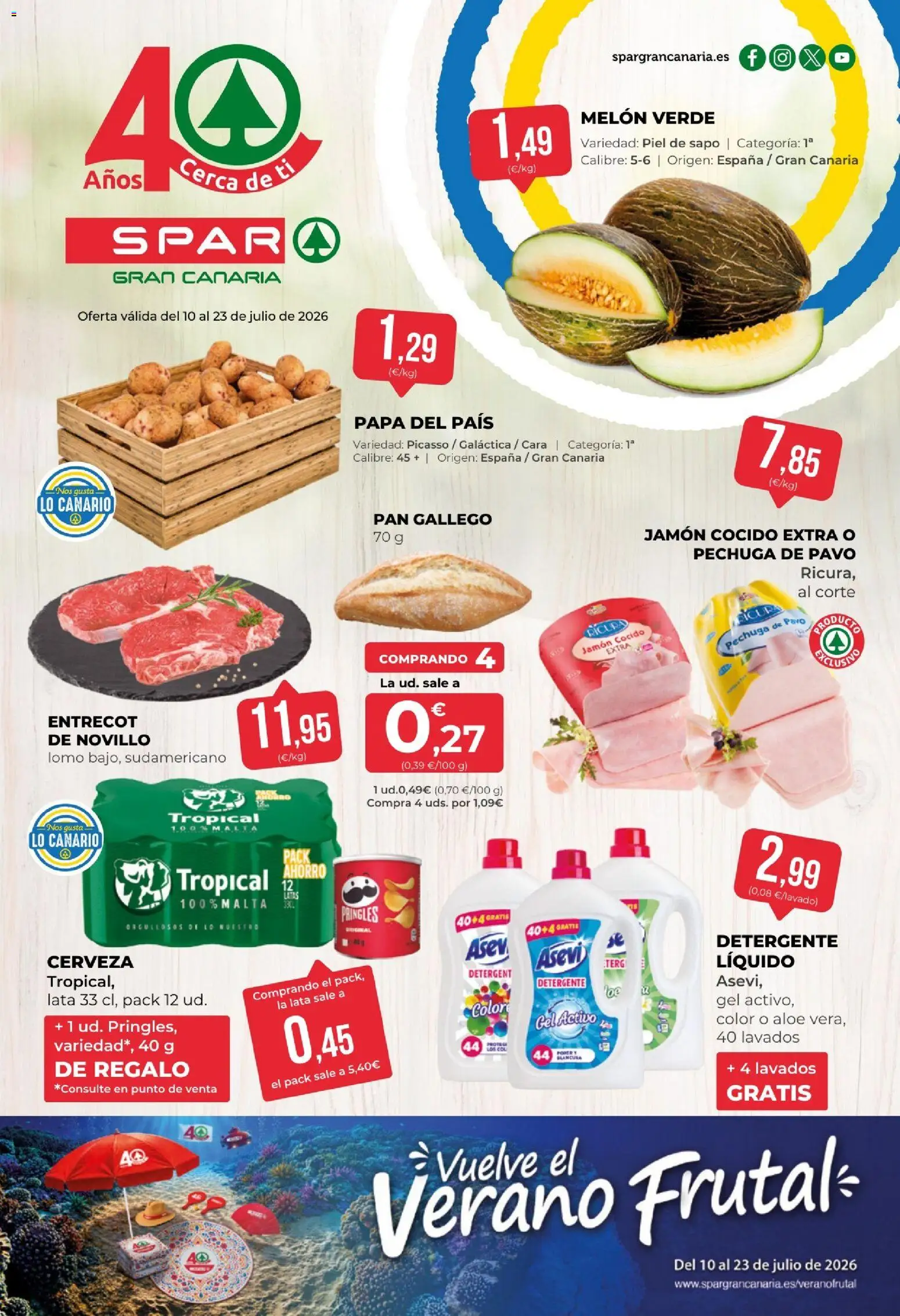 Spar folleto │ válido desde el 10/07/2026 | Página: 1