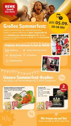 Rewe Prospekt Selm ab 31.08.2026 gültig