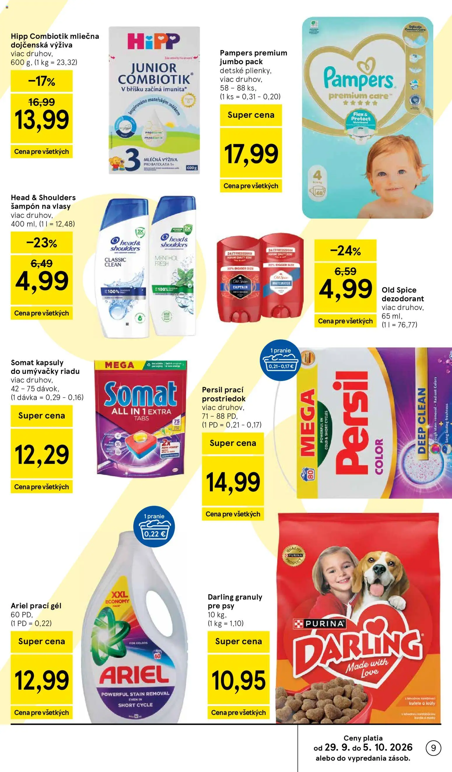Nové Tesco akcie – leták je platný od 30.09.2026 | Strana: 9