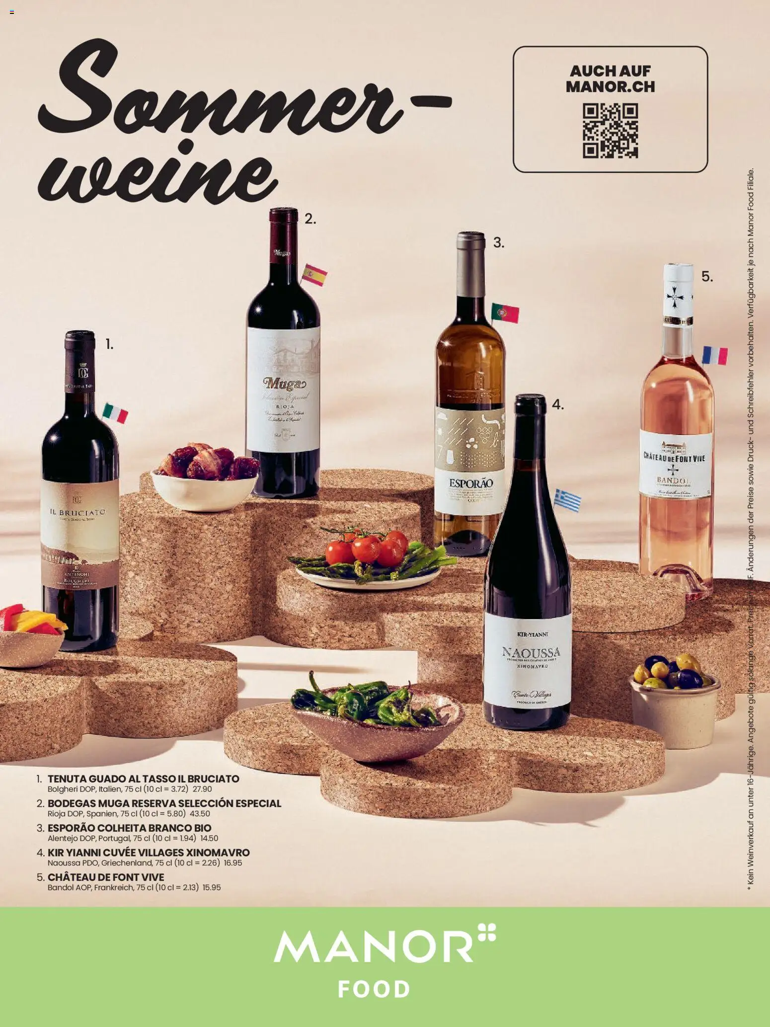 Manor aktionen Summer Food – gültig ab 12.05.2026 | Seite: 16