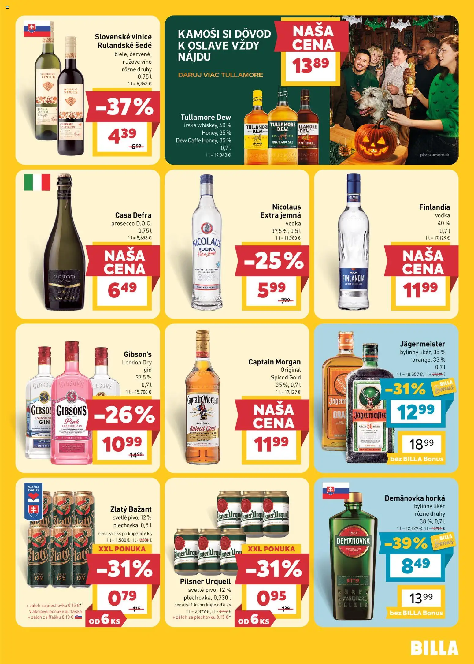 Nové Billa akcie – leták je platný od 28.10.2026 | Strana: 21