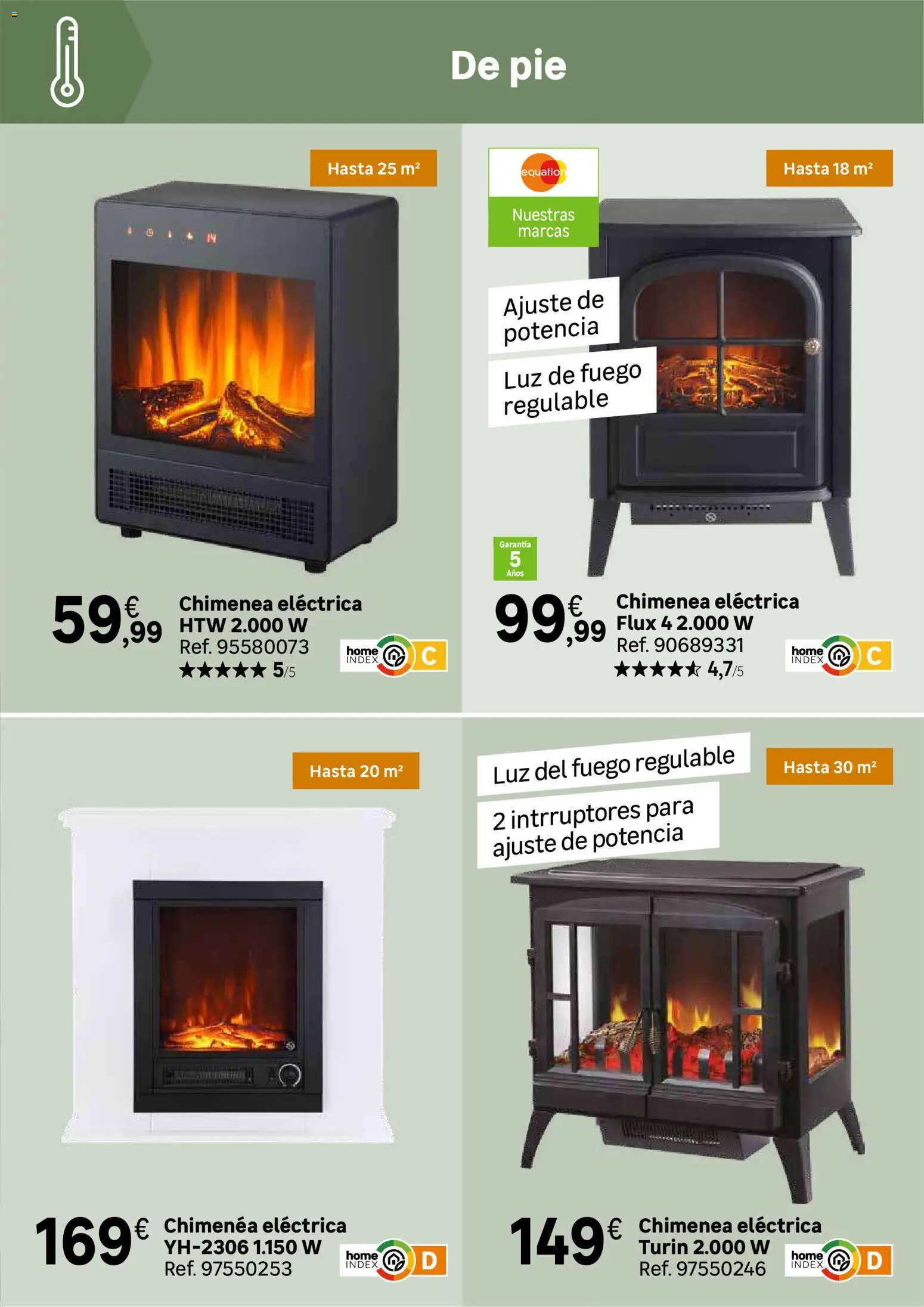 Leroy Merlin Calor en casa y mucho ahorro │ válido desde el 20/10/2026 | Página: 69