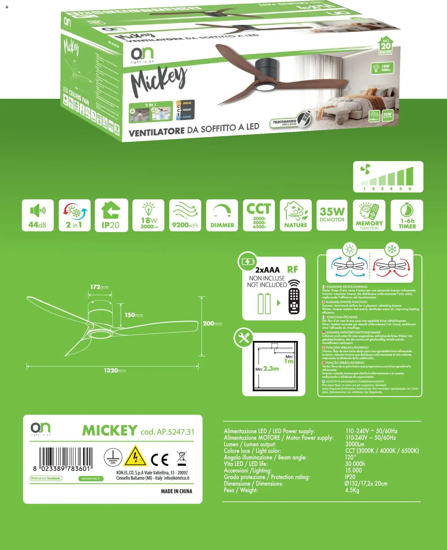 Volantino GBC del 09.06.2026 | Pagina: 11 | Prodotti: Balsamo, Ventilatore, TV, Fan