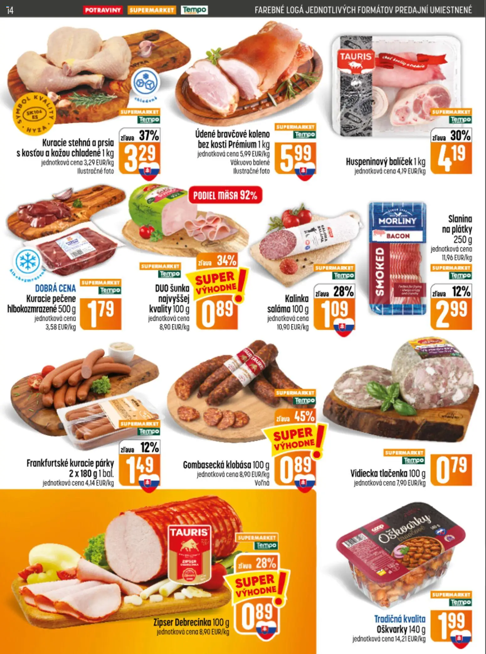 Nové COOP Jednota akcie – leták je platný od 24.09.2026 | Strana: 14