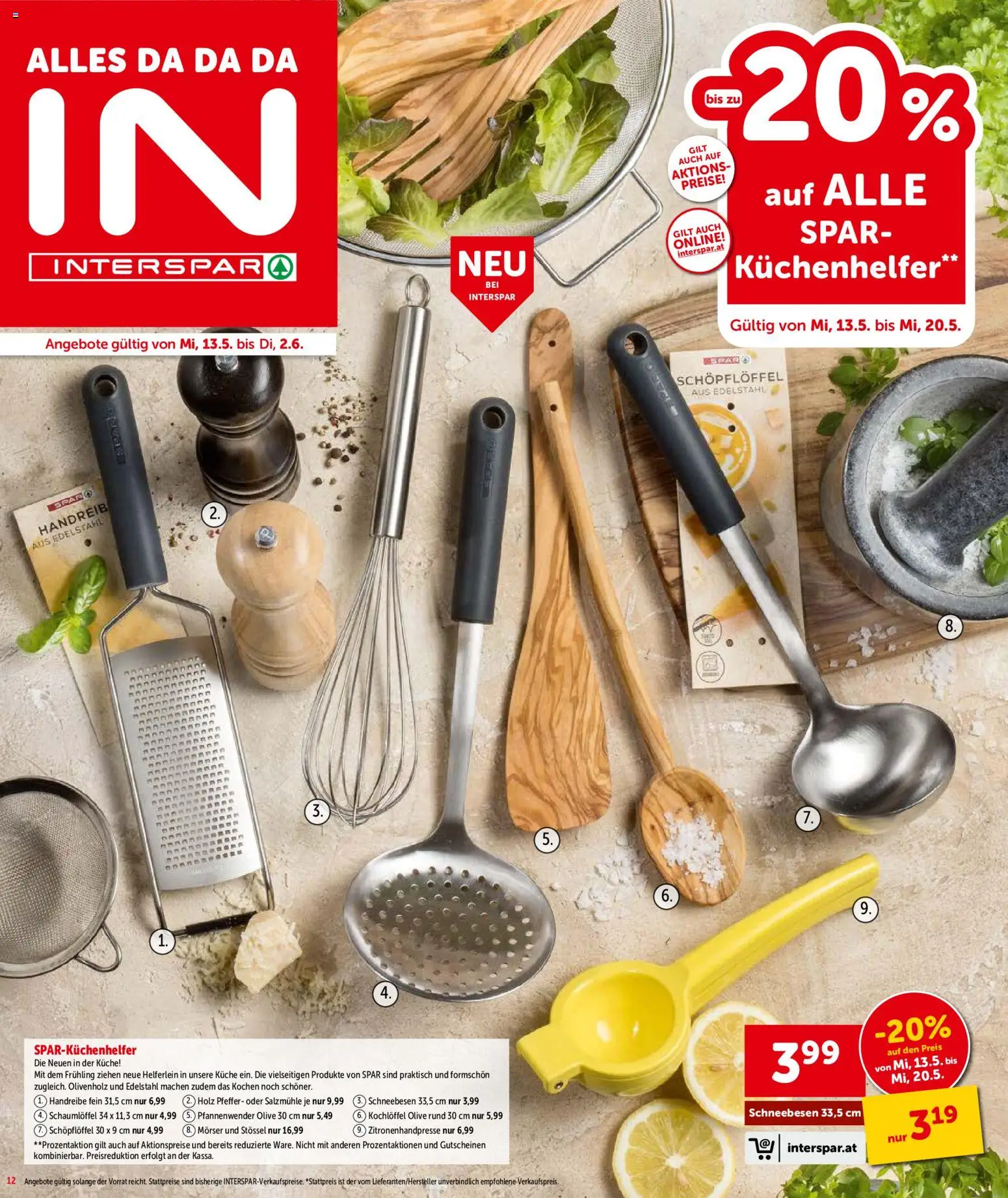 Interspar Flugblatt - Steiermark gültig ab 13.05.2026 | Seite: 13 | Produkte: Pfeffer