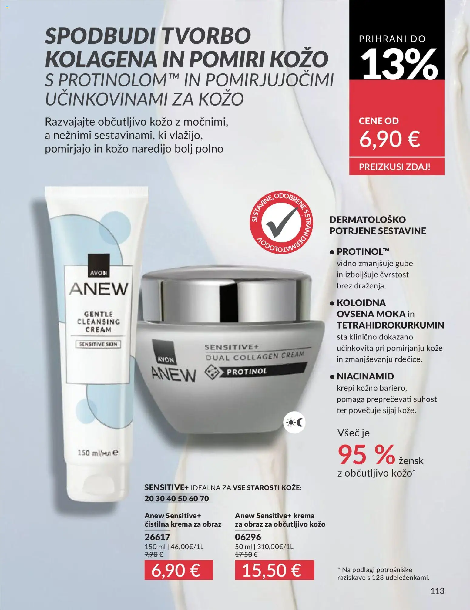 Novi Avon katalog ponudbe – veljaven od 01.06.2026 | Stran: 113 | Izdelki: Moka, Krema, Krema za obraz