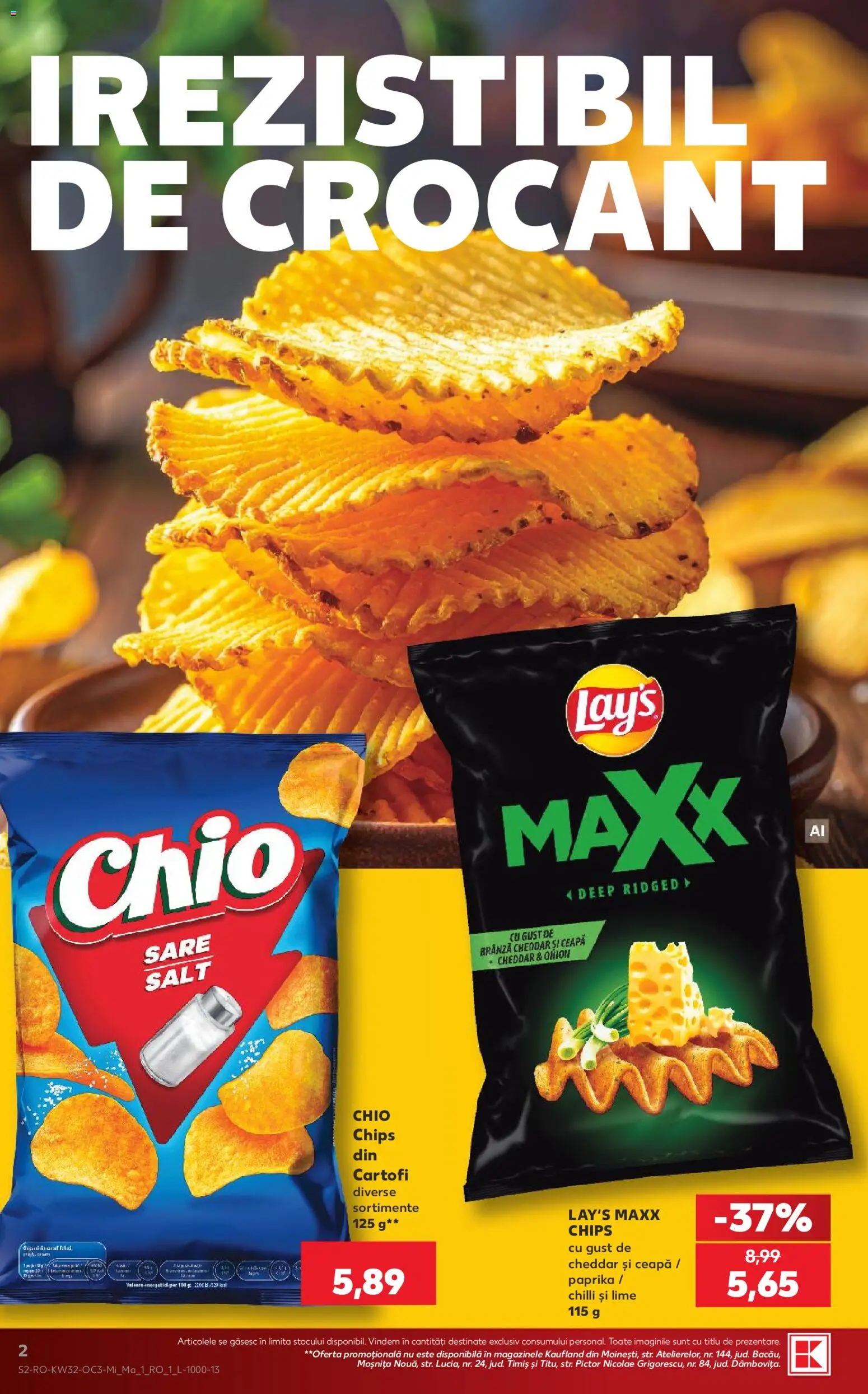 Noul catalog Kaufland – valabil de la 05.08.2026 | Pagină: 2 | Produse: Lime, Cartofi, Ceapă, Sare