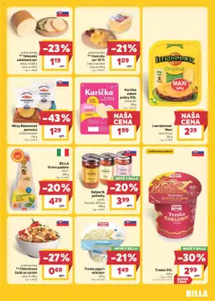 Billa leták platný od 27.05.2026 | Strana: 9 | Produkty: Jogurt, Eidam, Šalát, Treska