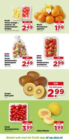 PLUS Verse mango-, ananas- en watermeloen-blokjes, Schaal 240-400 gram - Voorbeeld van een folder van Plus, geldig van 27.05.2026 | Pagina: 6