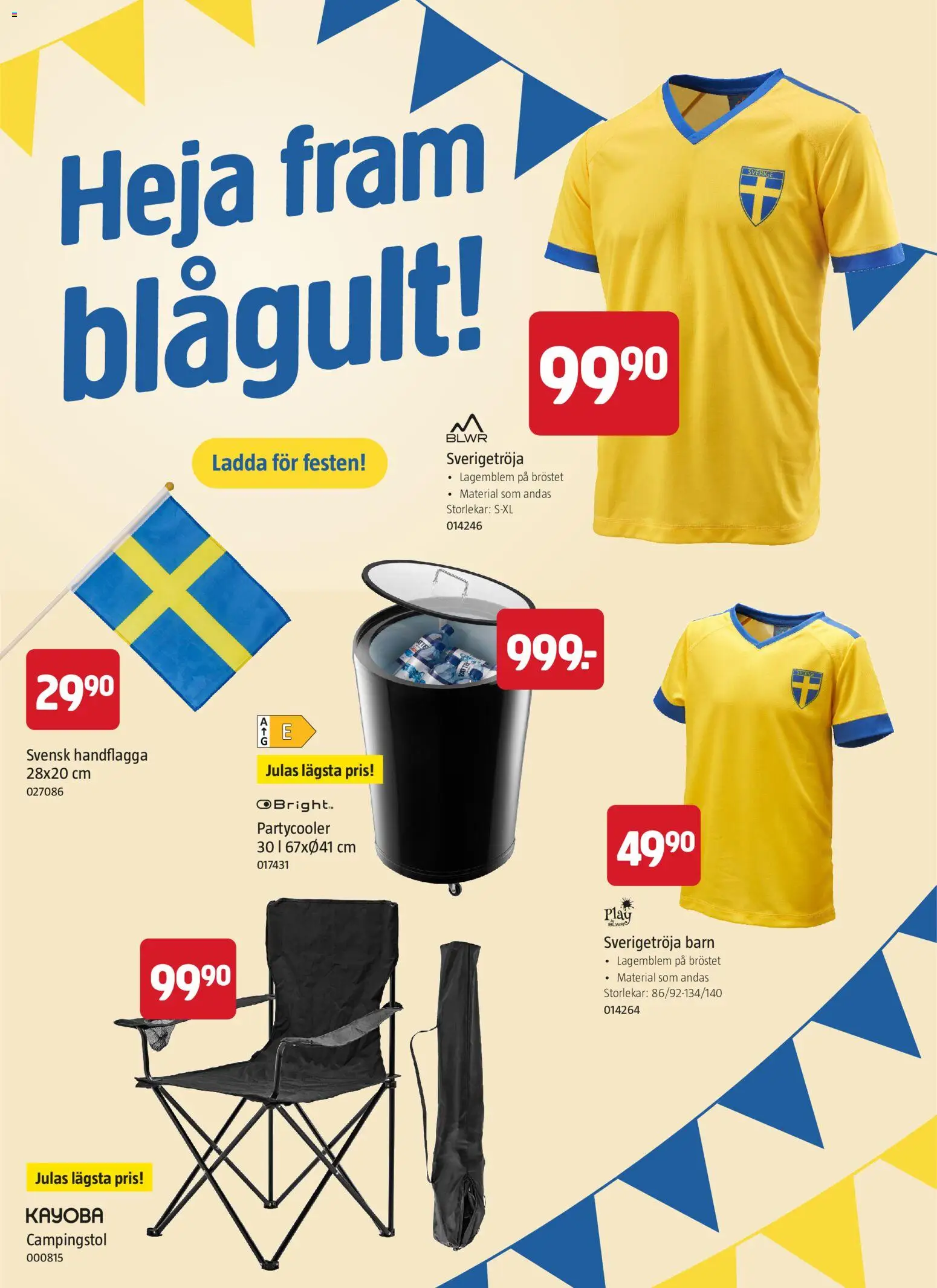 Jula reklamblad aktuell från 11.06.2026 | Sida: 9 | Produkter: Campingstol
