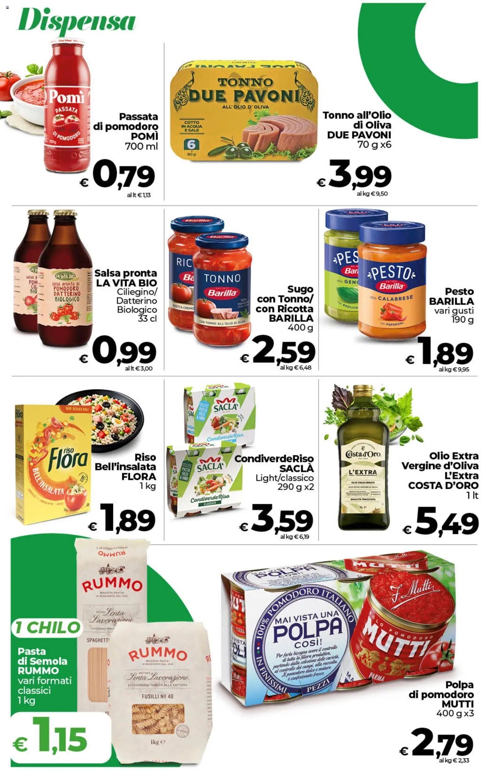Volantino COOP del 29.05.2026 | Pagina: 14 | Prodotti: Salsa, Pomodoro, Pesto, Basilico