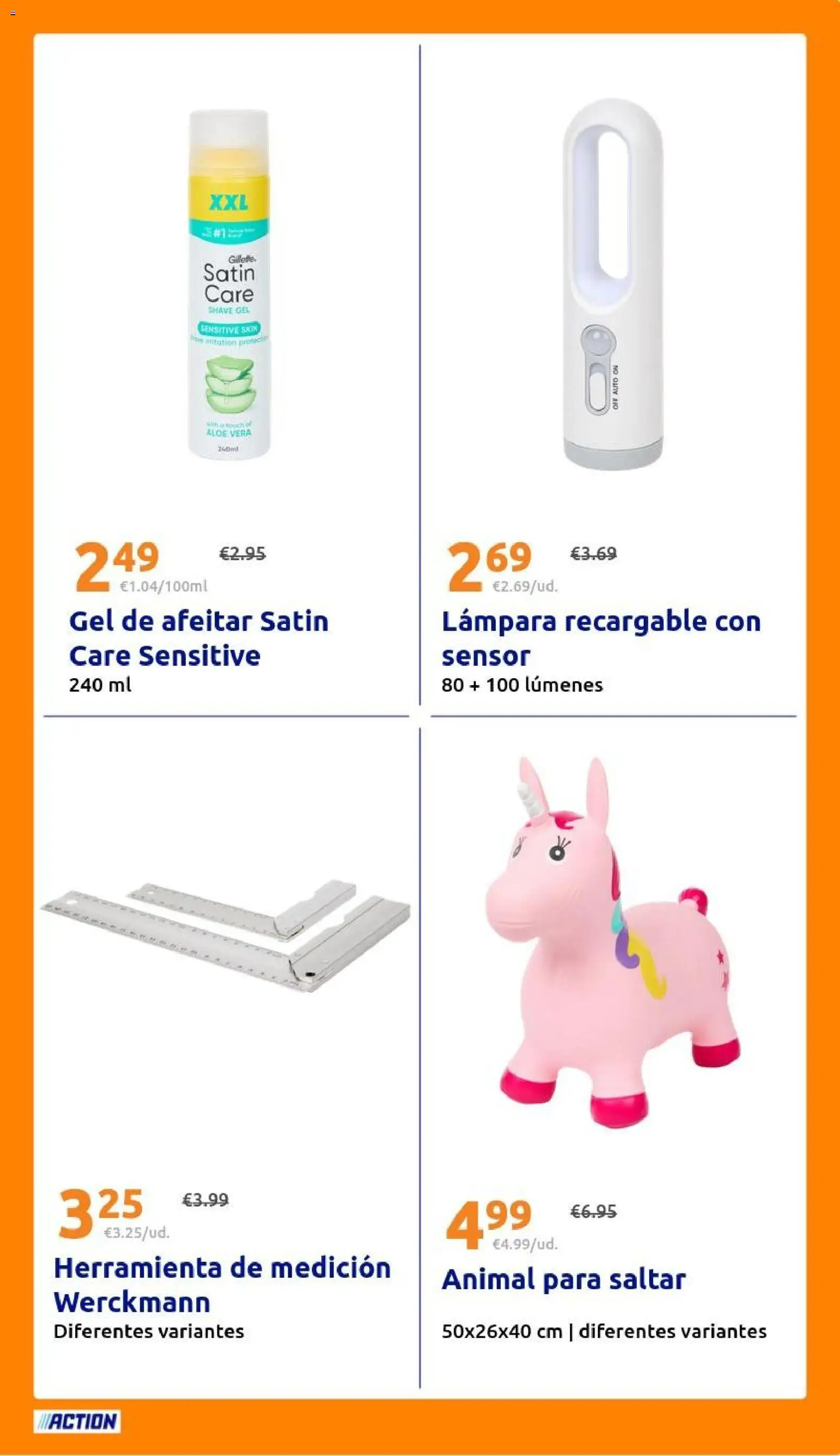 Action folleto │ válido desde el 05/08/2026 | Página: 25 | Productos: Gel de afeitar, Lámpara