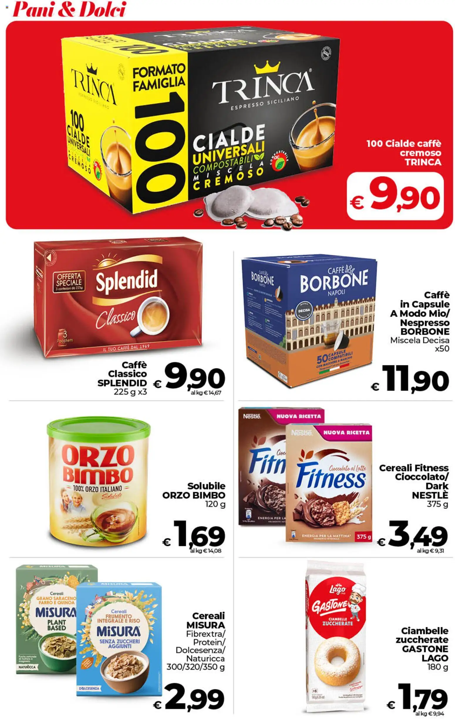 Volantino COOP del 07.04.2026 | Pagina: 30 | Prodotti: Caffè, Riso, Caffe in capsule, Quinoa