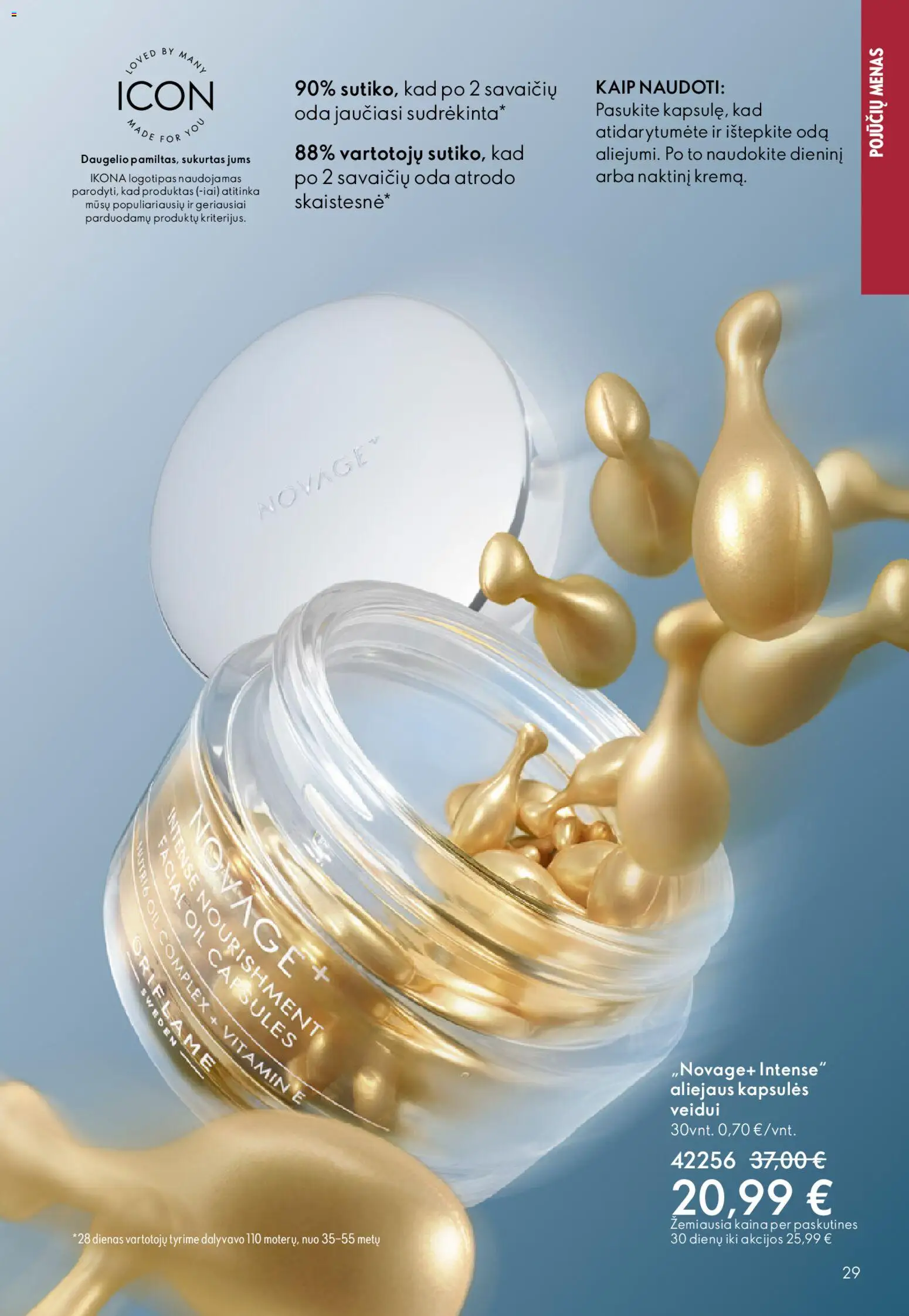 Oriflame akcijos nuo 22.04.2026 | Puslapis: 29