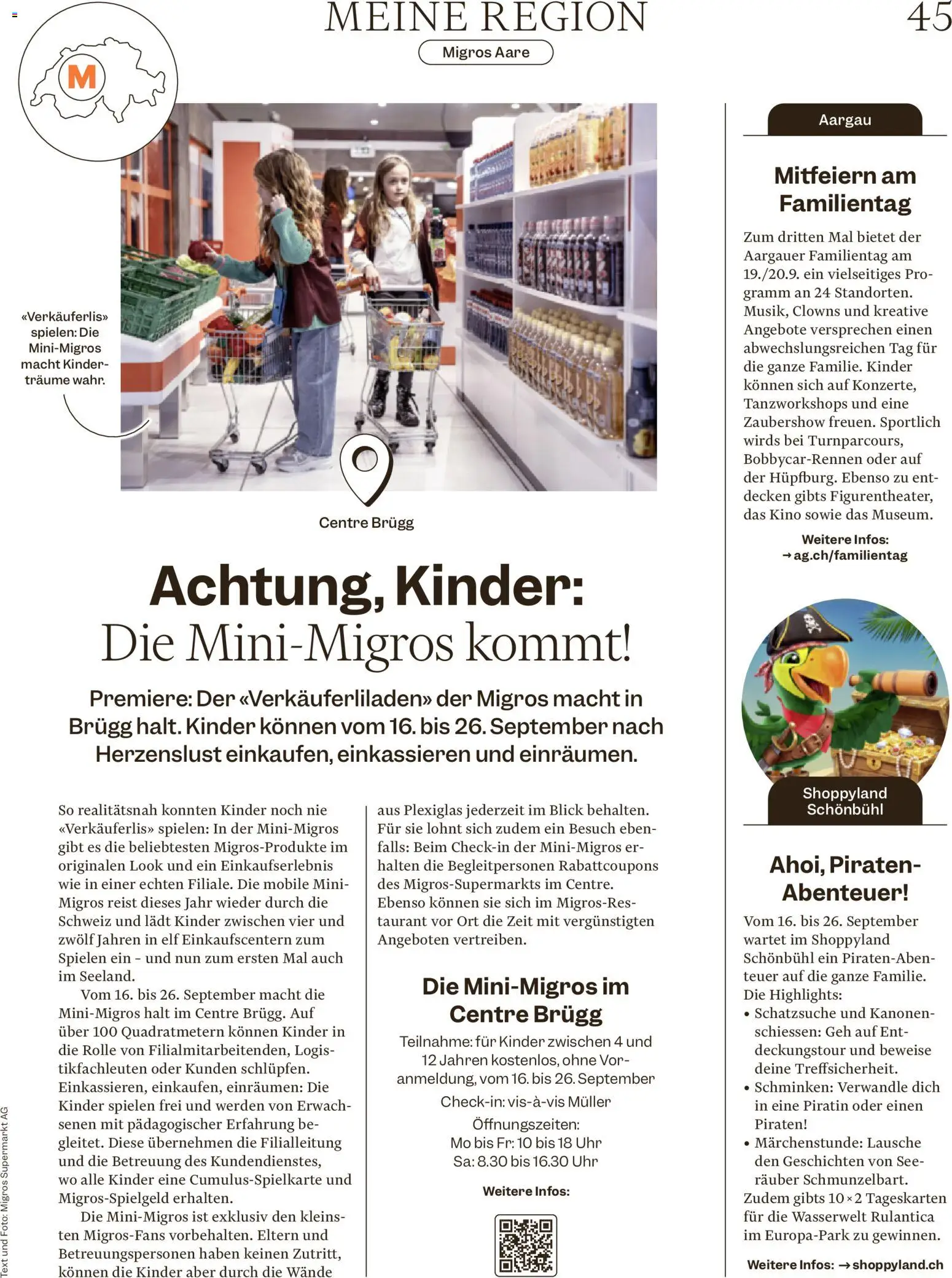 Migros aktionen Magazin – gültig ab 16.09.2026 | Seite: 45 | Produkte: Uhr