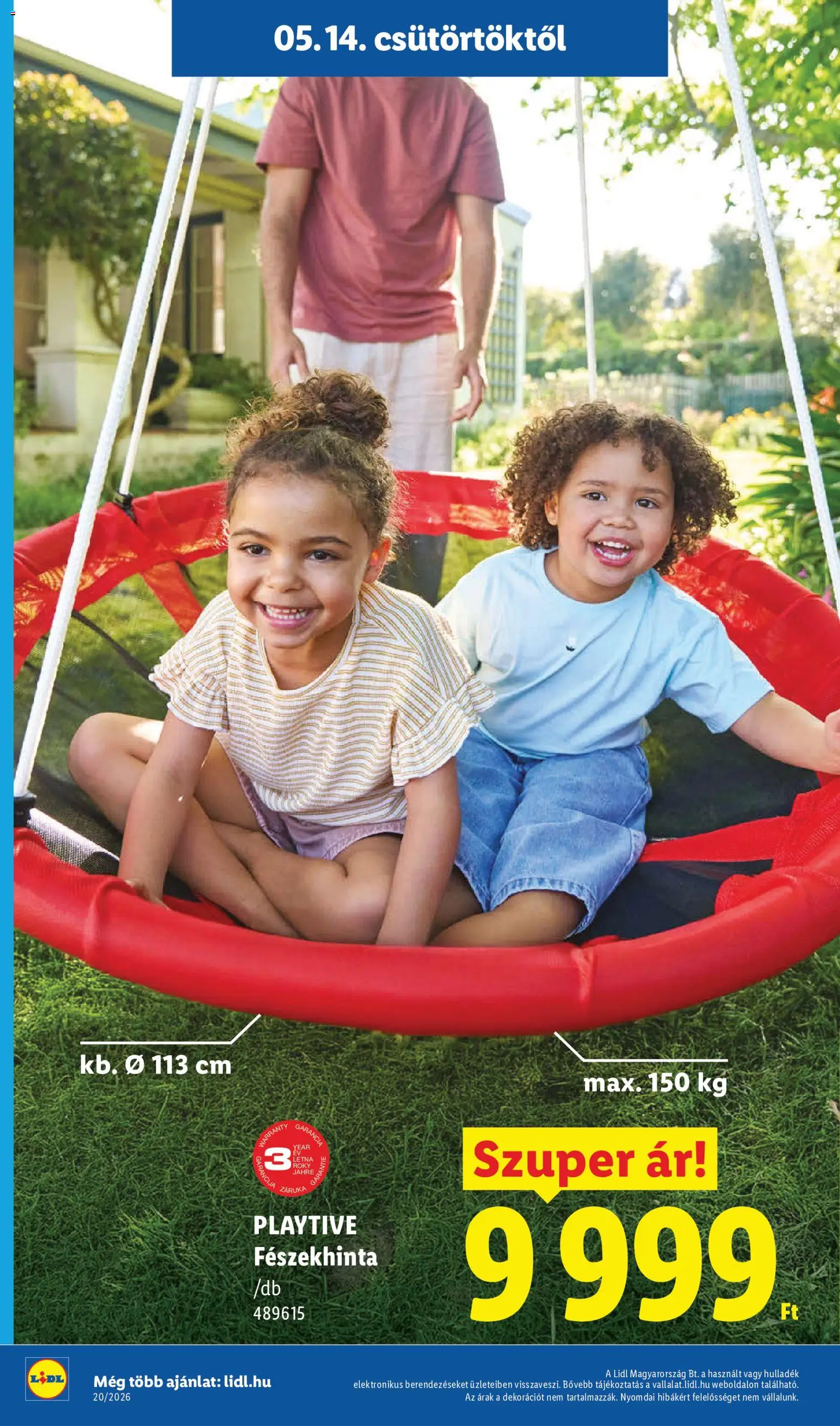 Lidl akciós ujság - amely érvényes a következő dátumtól: 14.05.2026 | Oldal: 10