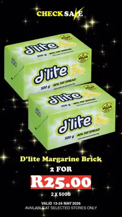 Check Save specials catalogue – valid from 13.05.2026 | Page: 9 | Products: Milk, Margarine, Fat spread