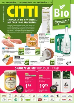 CITTI - Økologiske varer gyldig fra 24.06.2026