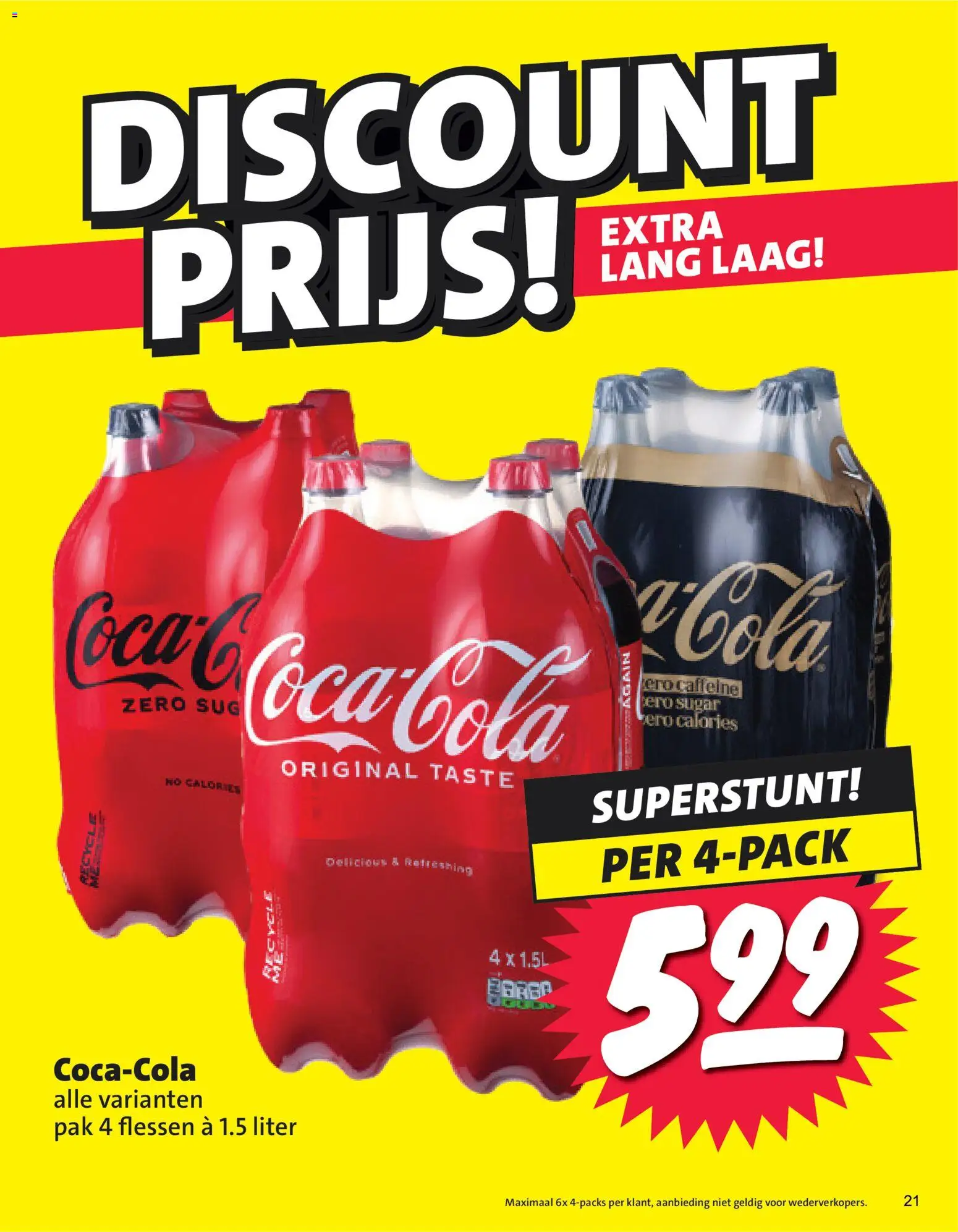 {H1} | Pagina: 21 | Producten: Coca Cola