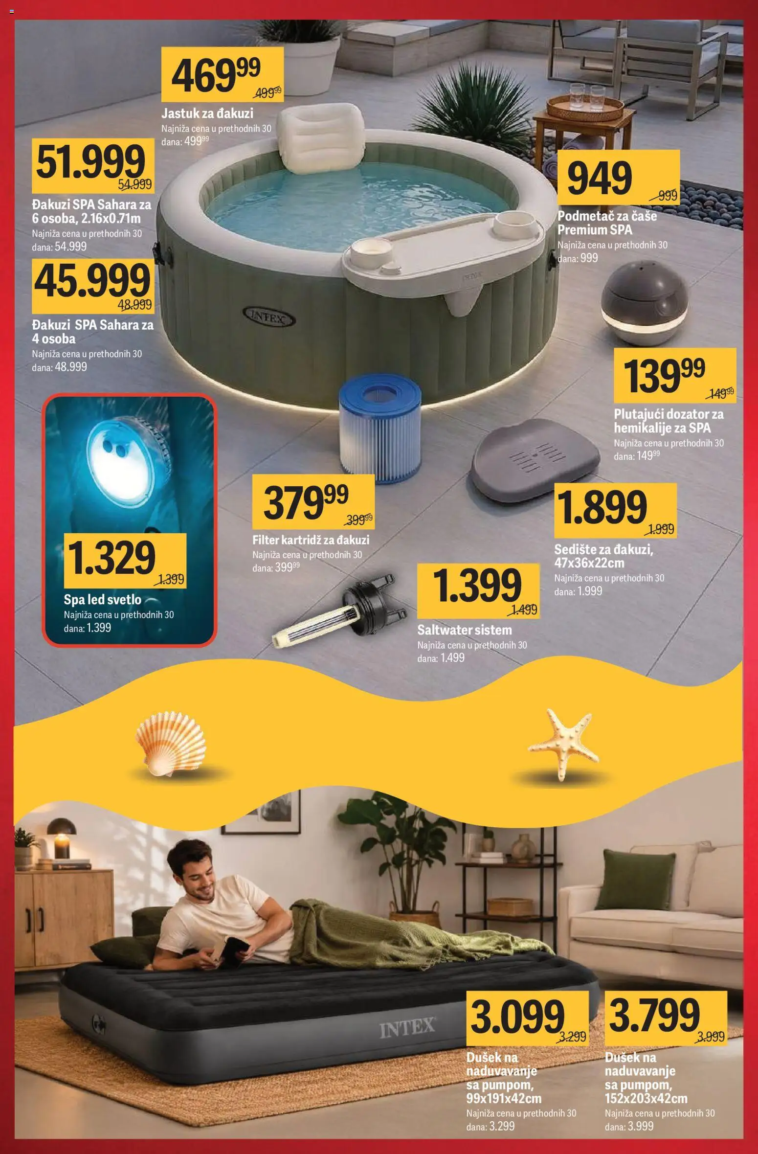 Mega Maxi katalog - važi od 02.07.2026 | Strana: 9 | Proizvode: Dušek, Jastuk