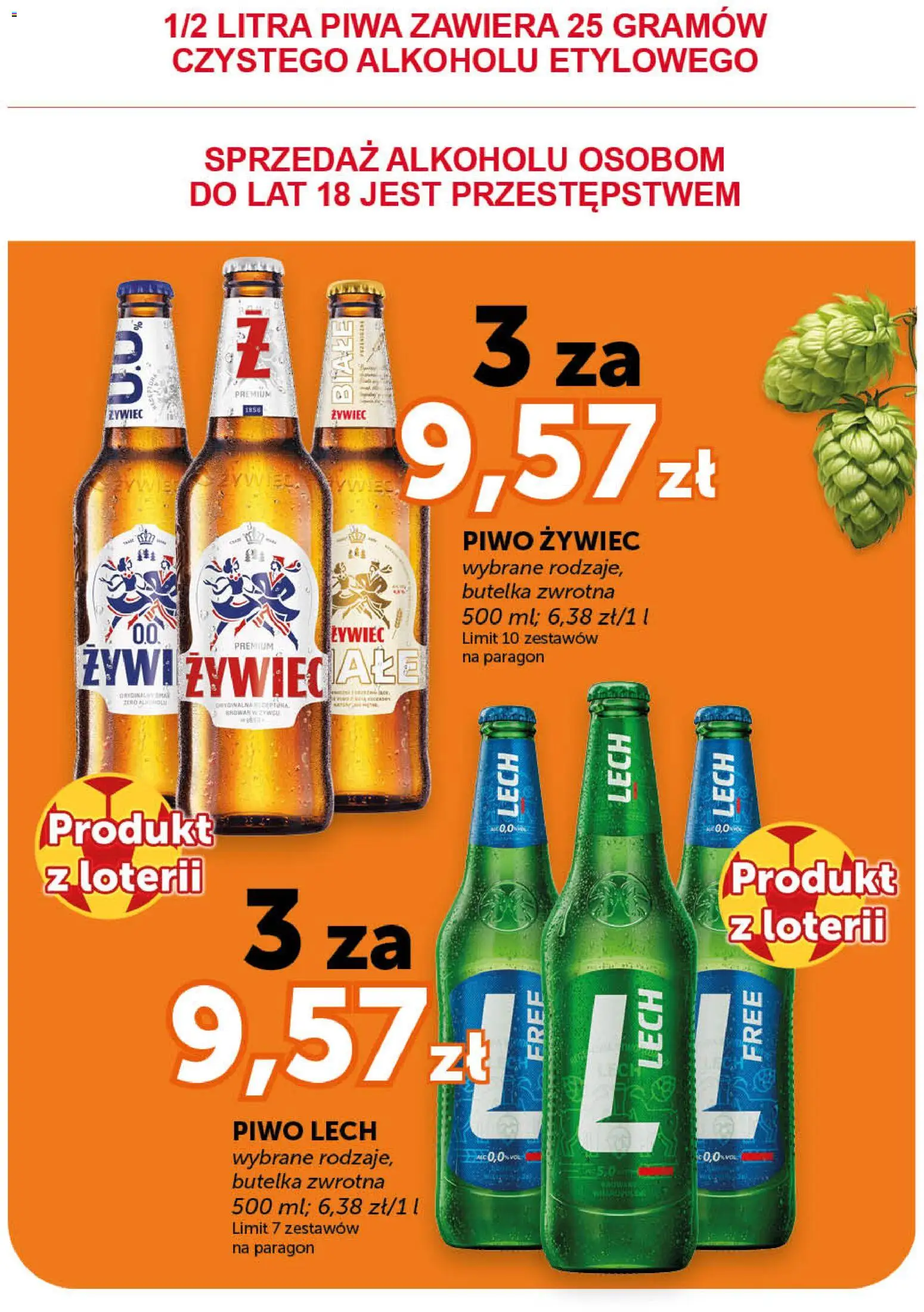 Groszek gazetka od 18.06.2026 | Strona: 21 | Produkty: Piwo