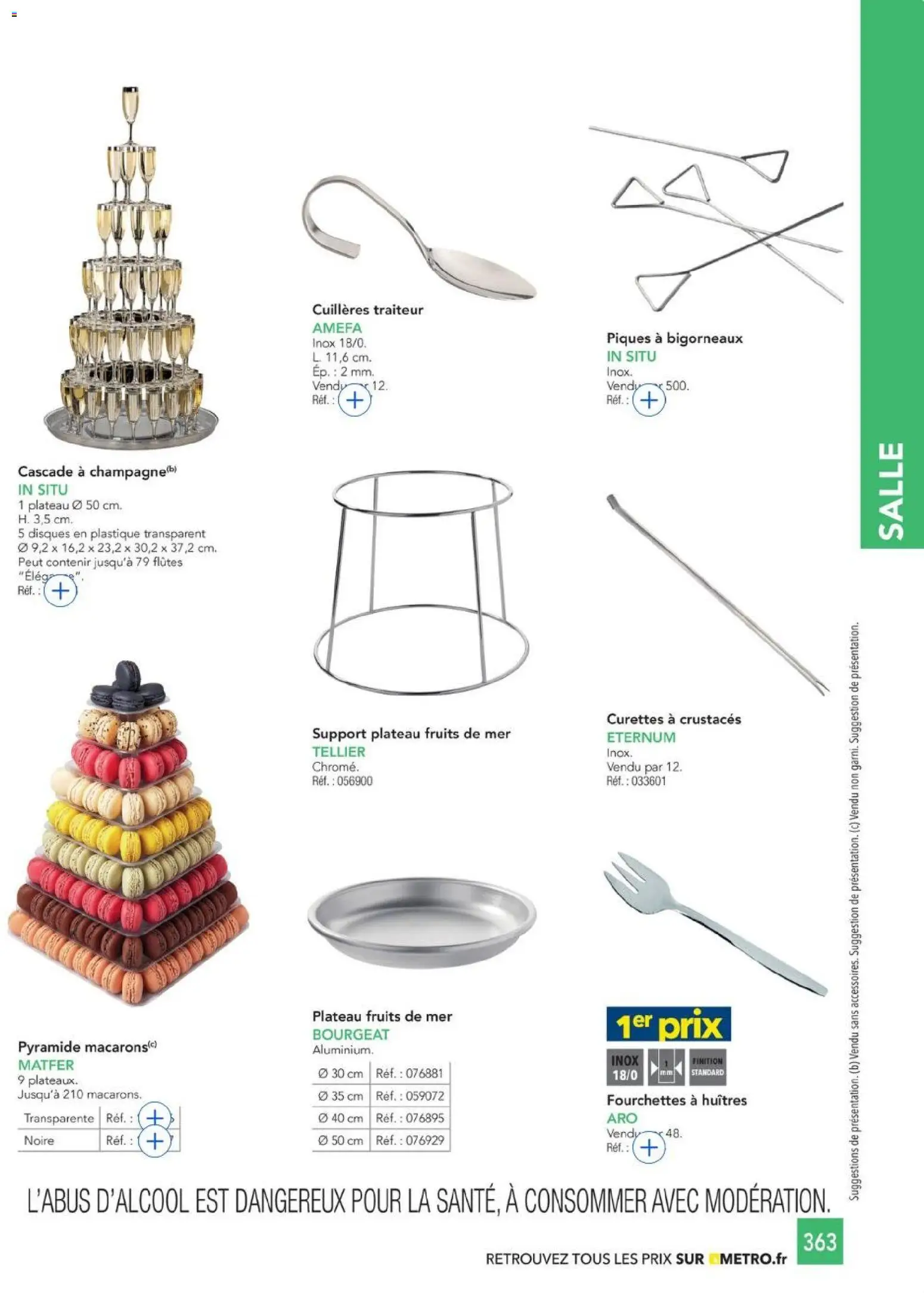 {H1} | Page: 363 | Produits: Fruits de mer, Plateau, Fruits, Huîtres